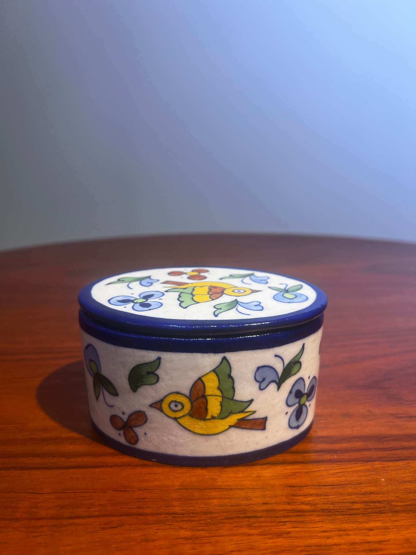 BLUE POTTERY