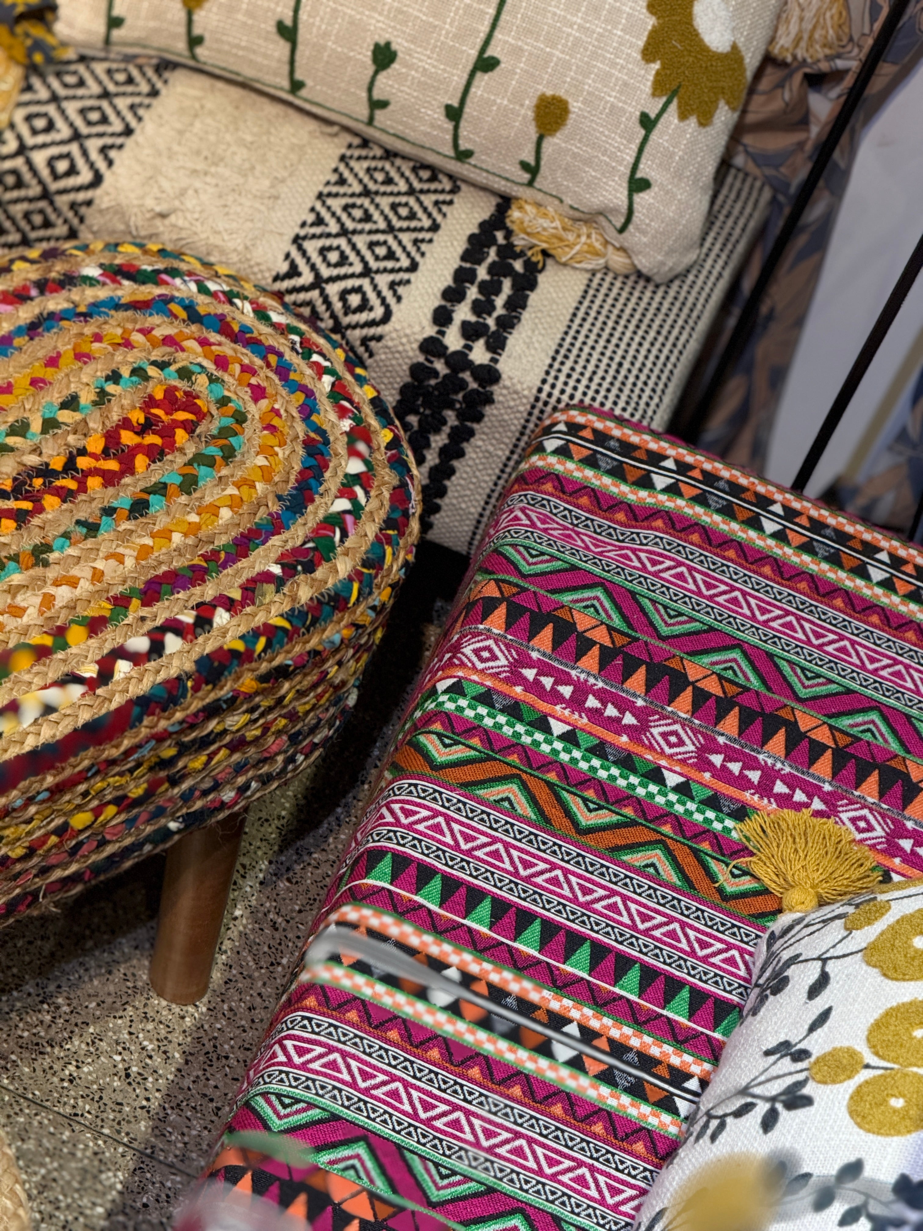 Ottoman Stool and Bench