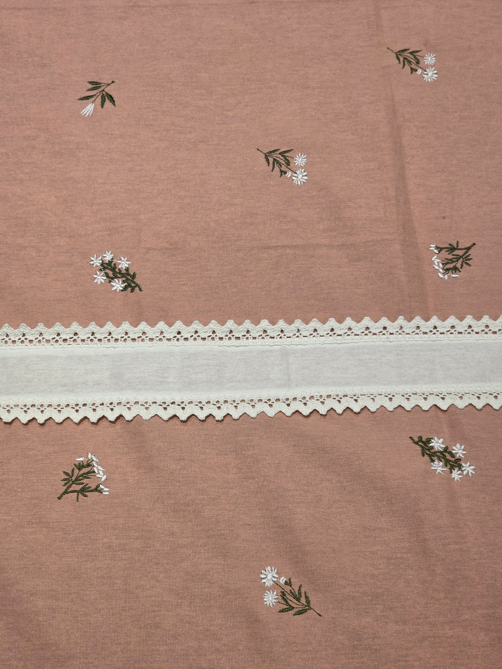 King Size Embroidered Lace Bedsheet Set