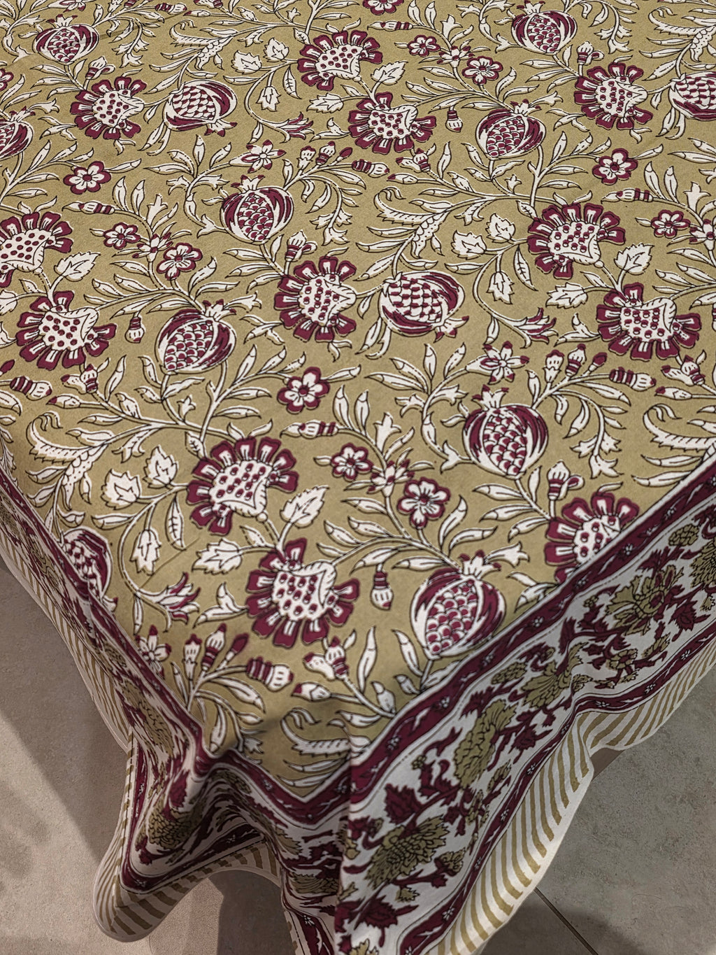 Single Block Print Bedsheet