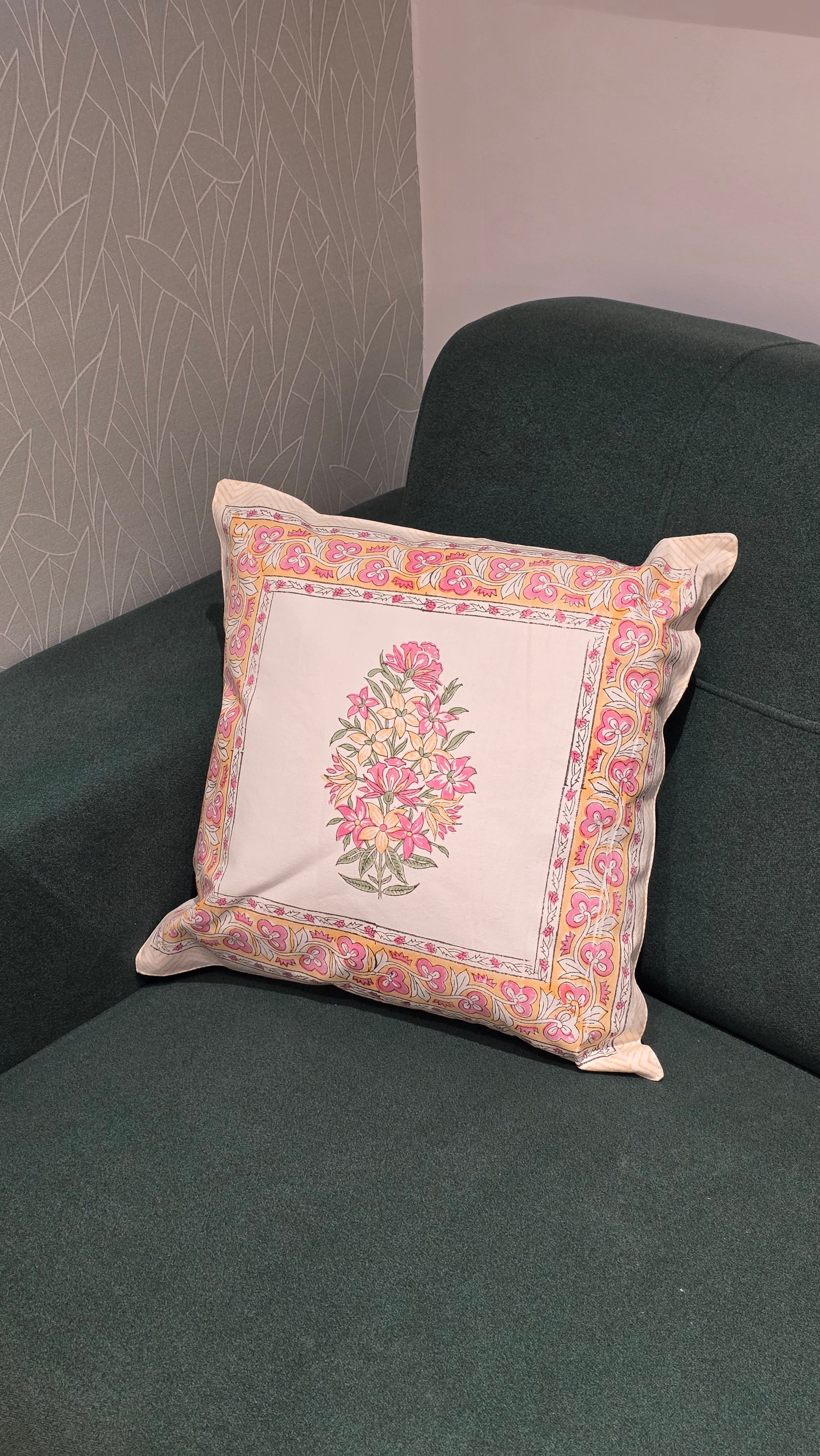 Block Printed Cushion Covers – 18 x 18 inches