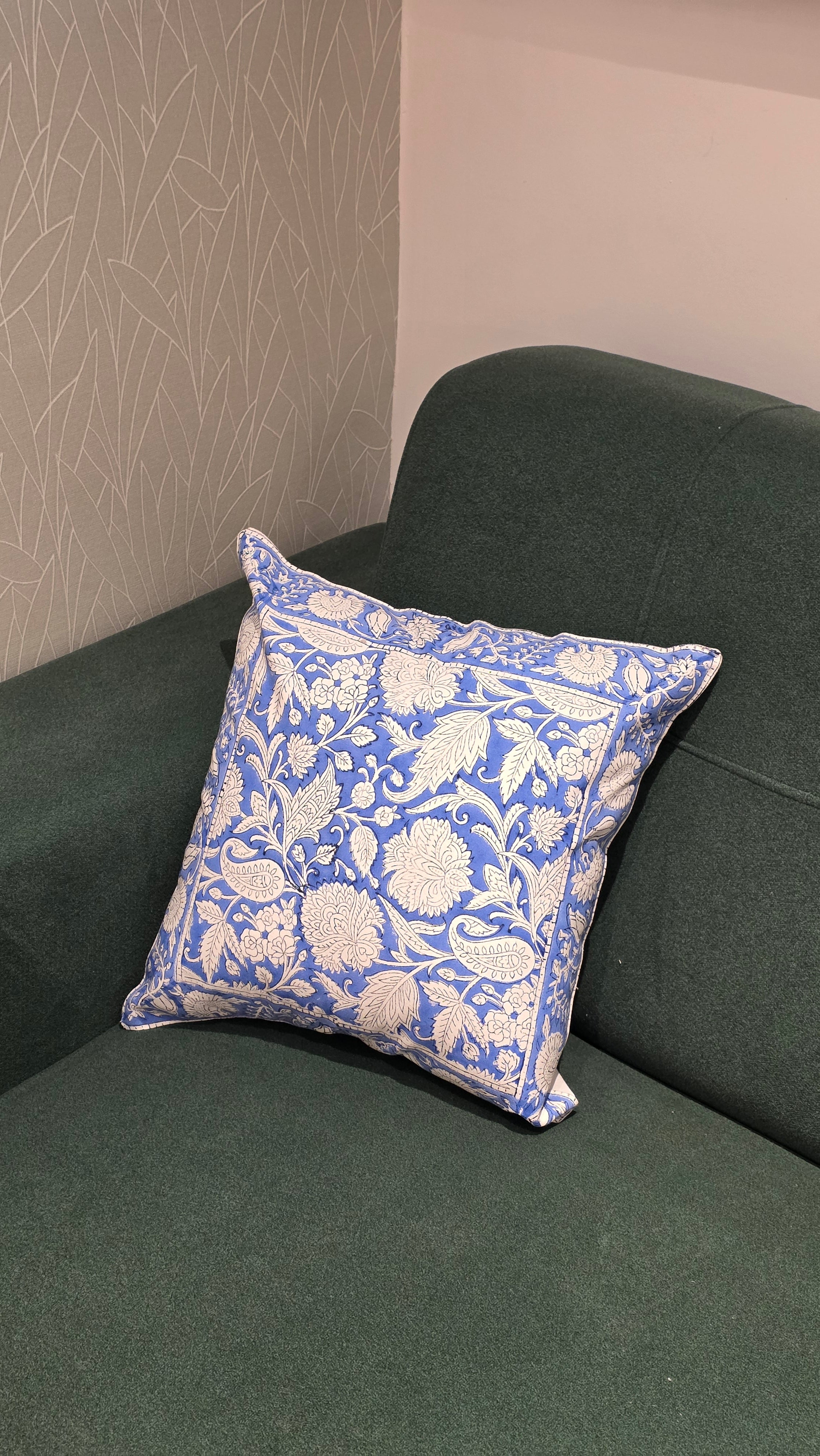 Block Printed Cushion Covers – 16 x 16 inches