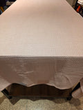 Waffle Cotton Table Cloth - 8 Seater
