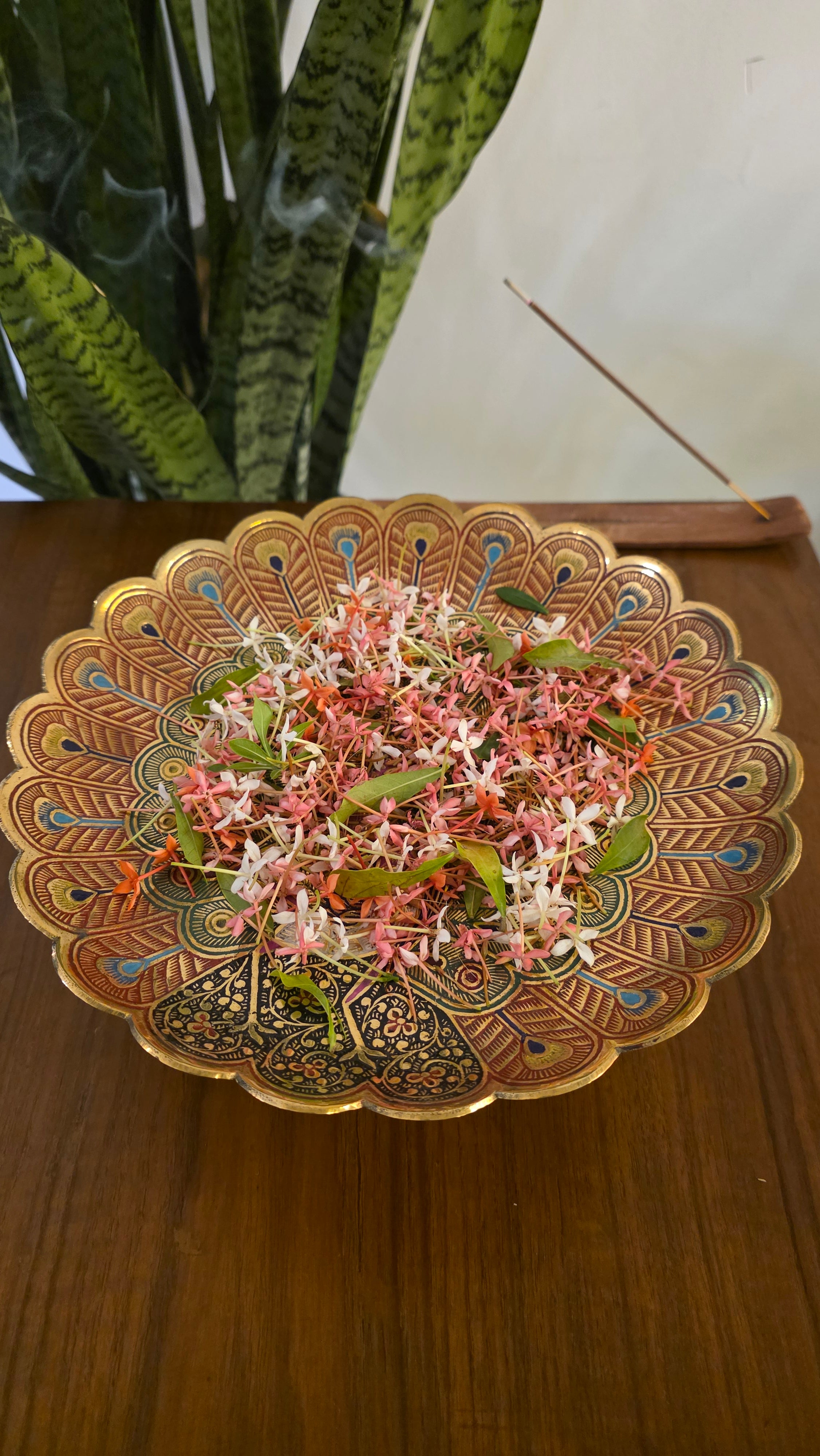 Meenakari Work Pooja / Fruit Bowl