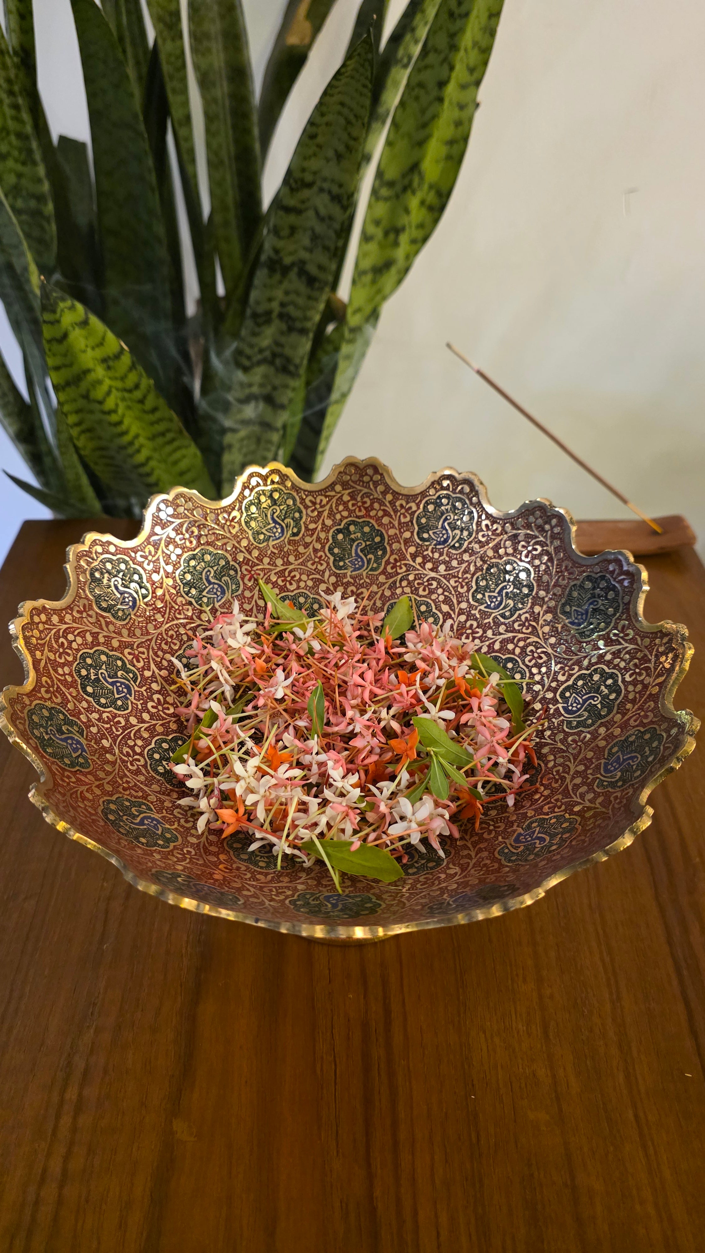 Meenakari Work Pooja / Fruit Bowl