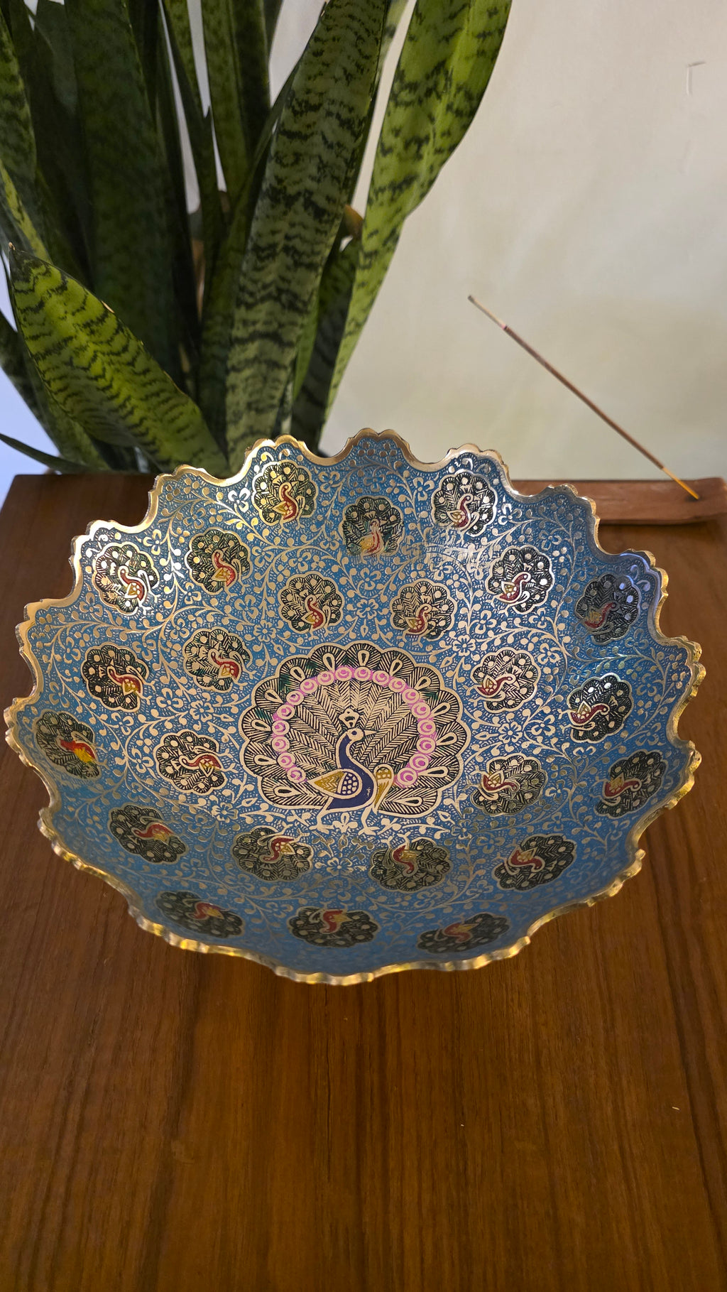 Meenakari Work Pooja / Fruit Bowl