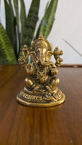 Brass Lord Ganesha Idol