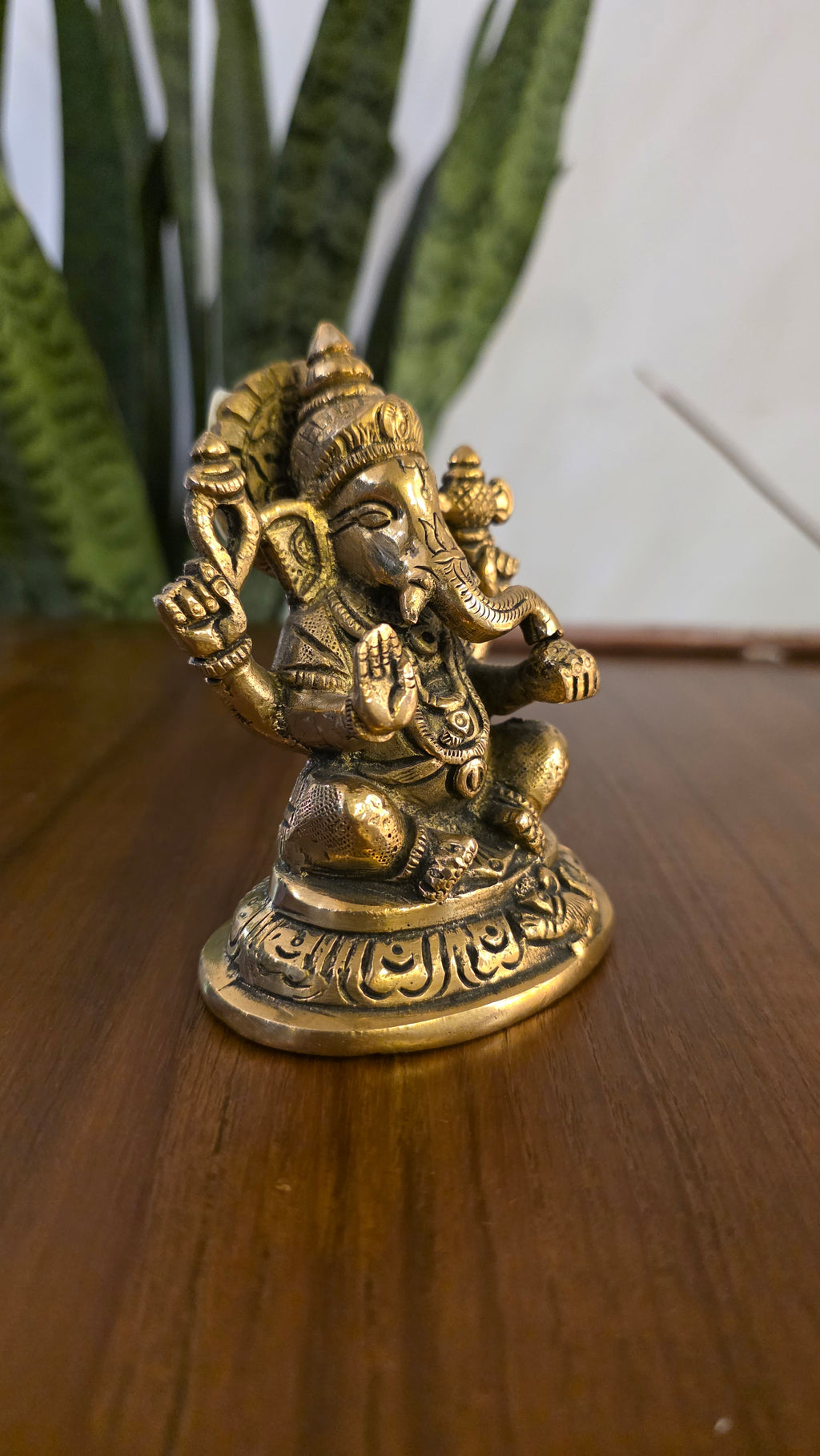 Brass Lord Ganesha Idol