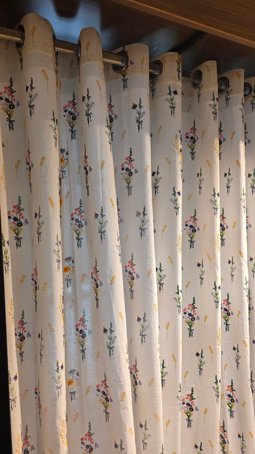 Cotton Curtains - 7 ft