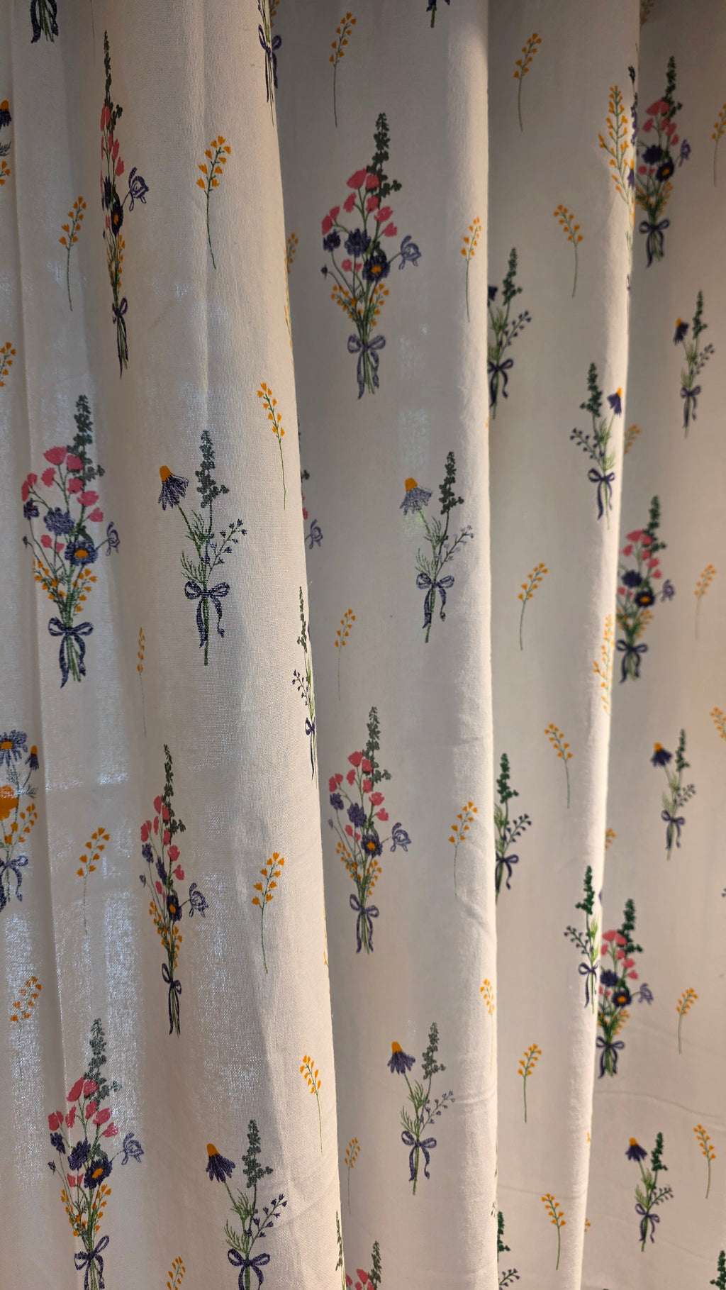 Cotton Curtains - 7 ft