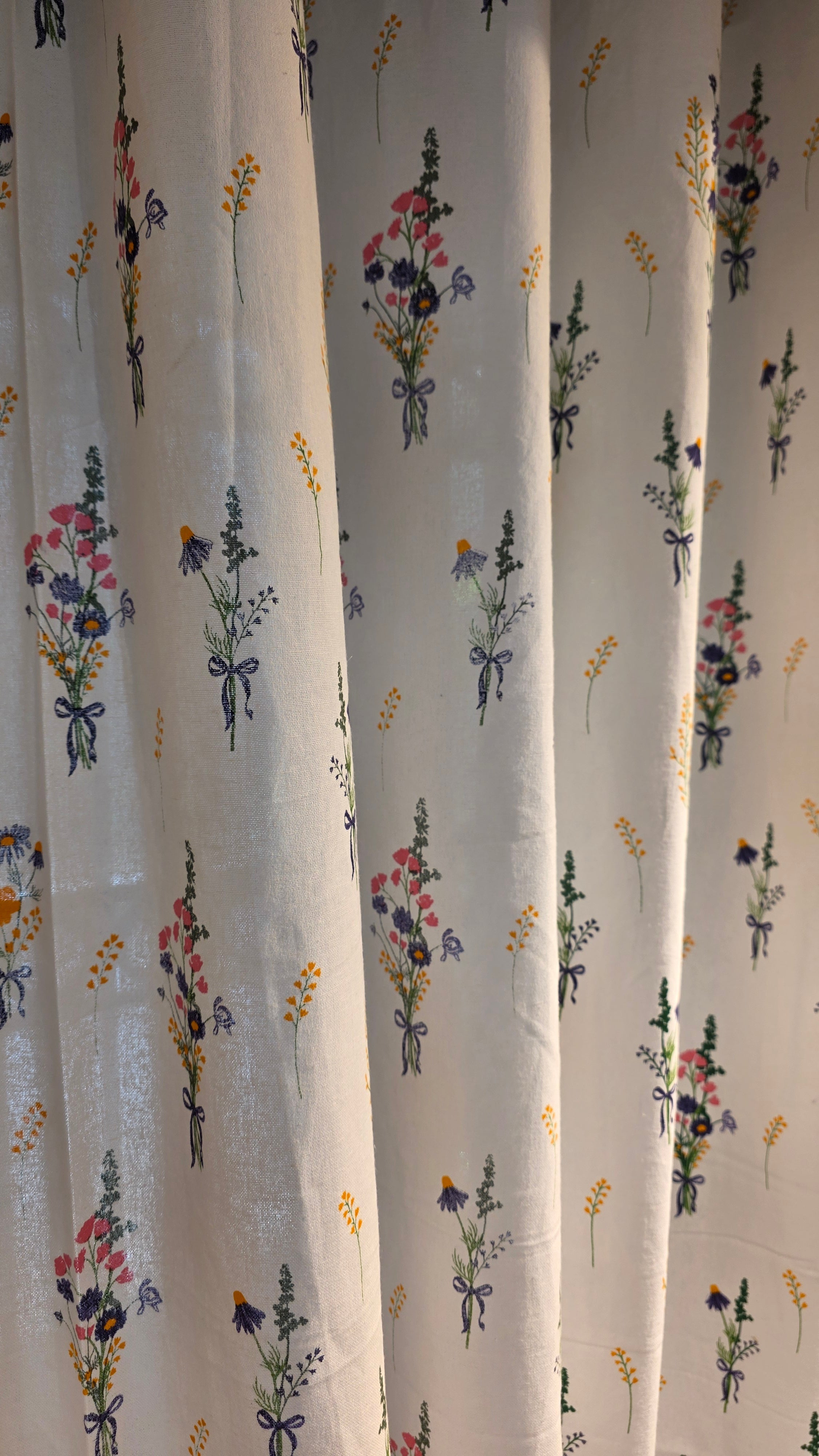 Cotton Curtains - 7 ft