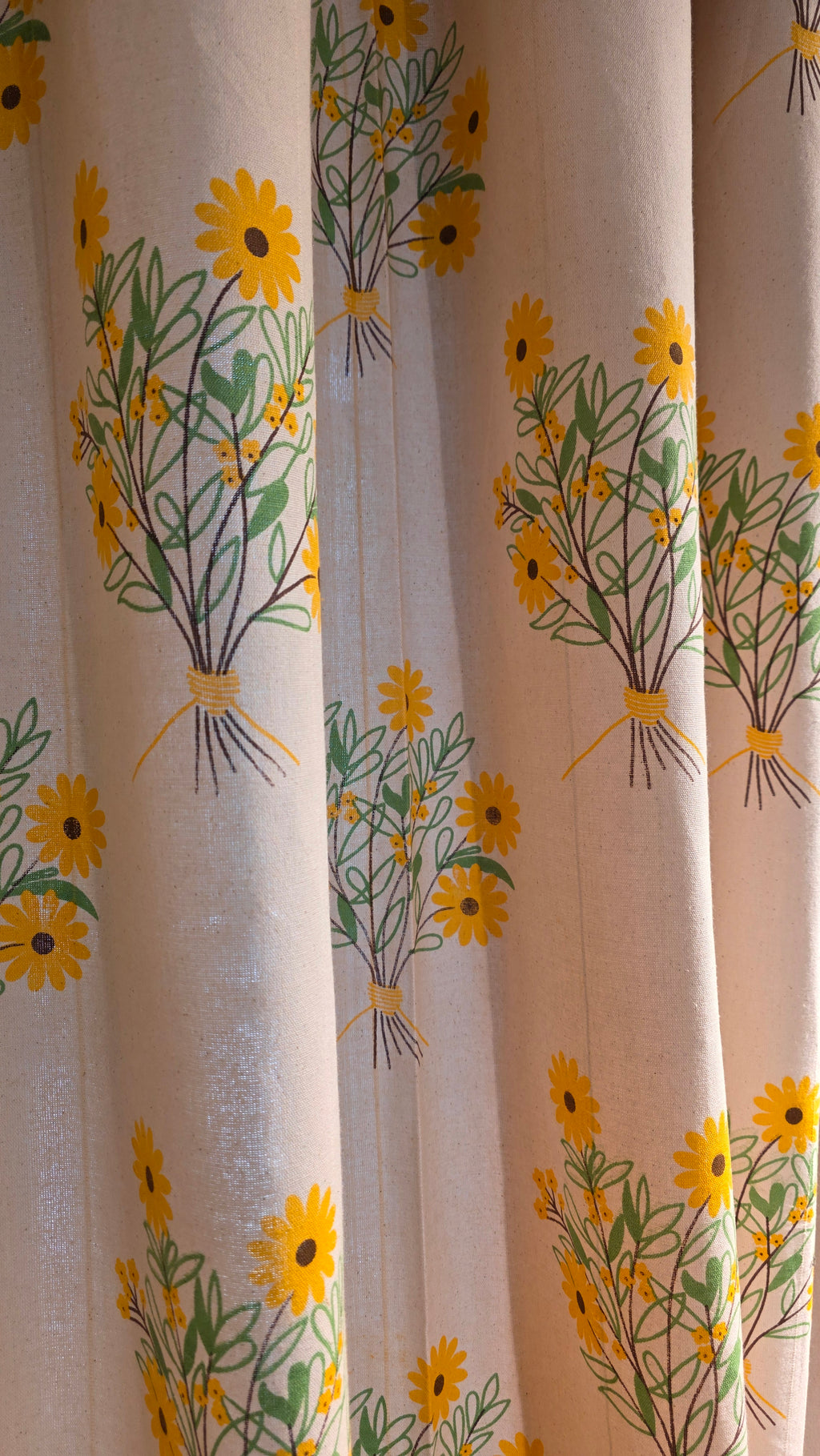 Cotton Curtains - 7 ft