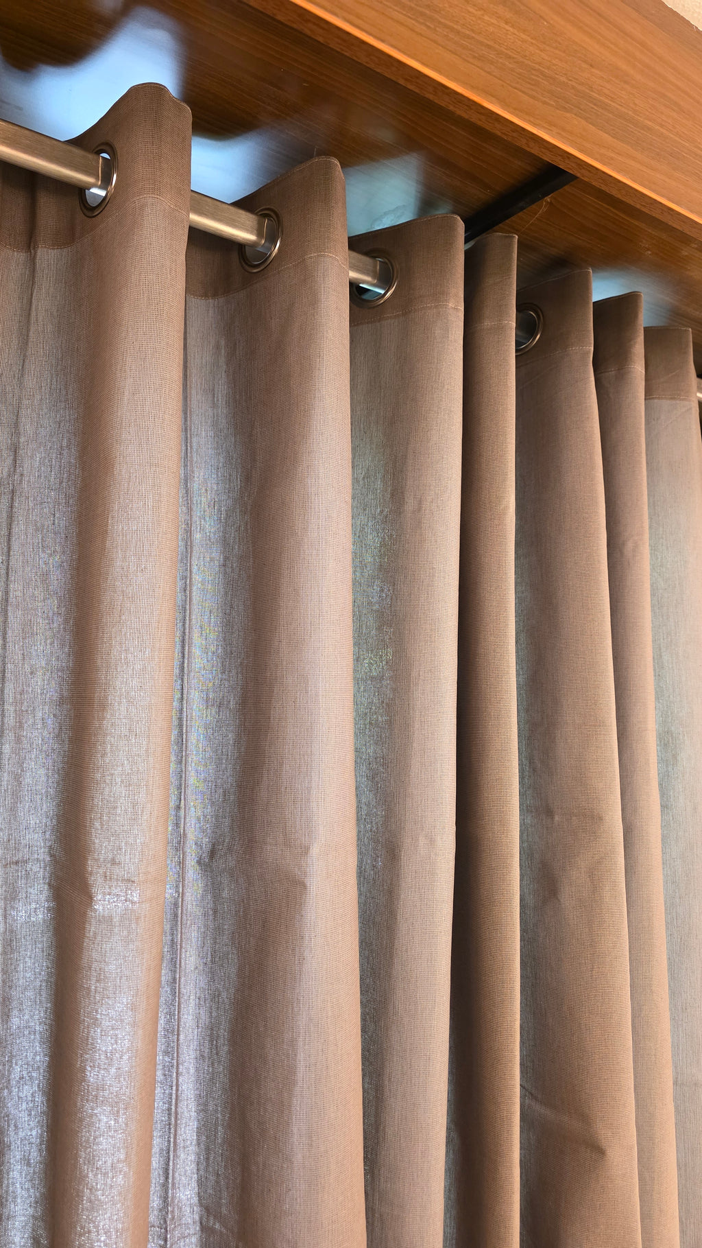 Solid Curtains - 7 ft