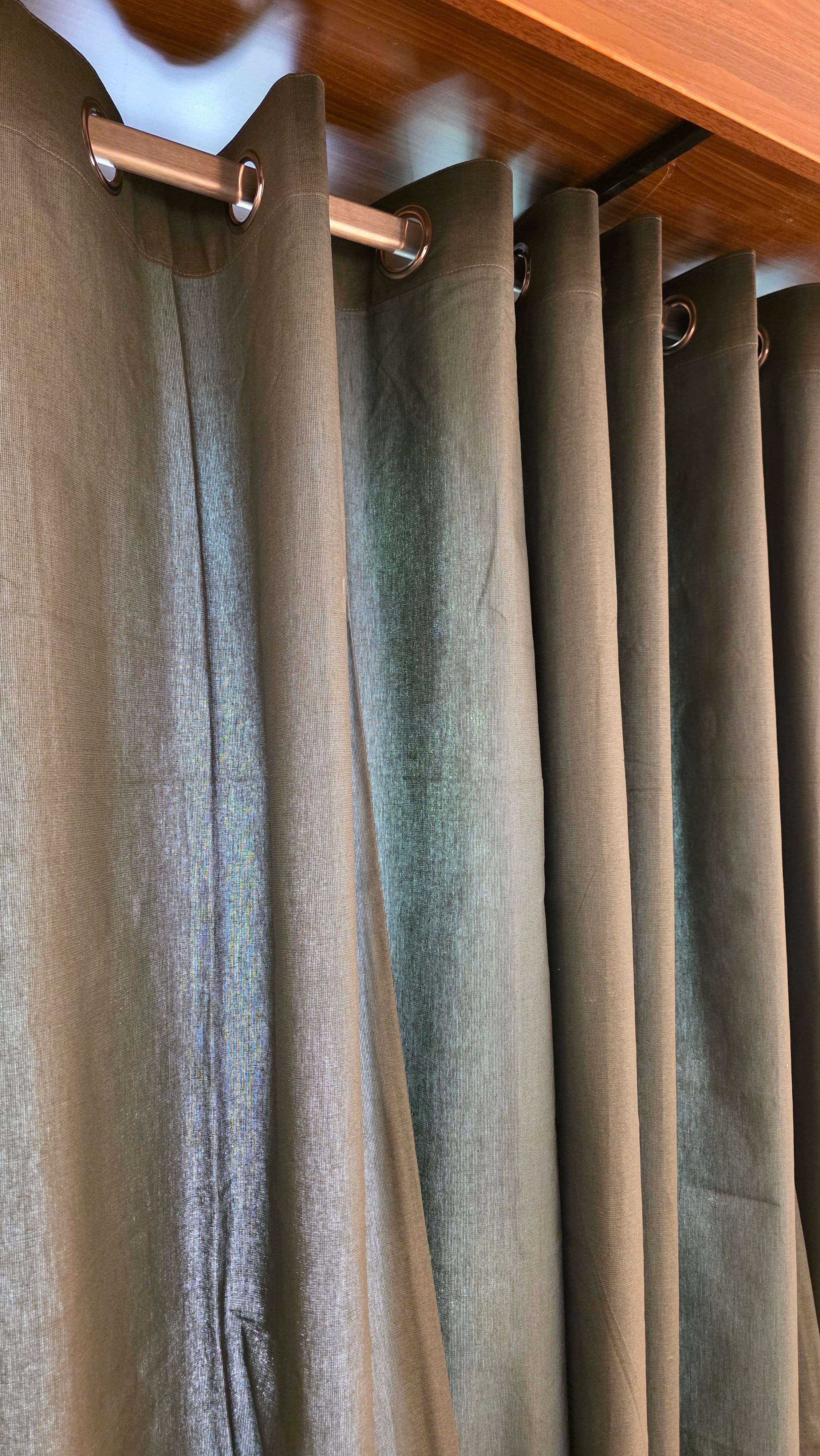 Solid Curtains - 7 ft
