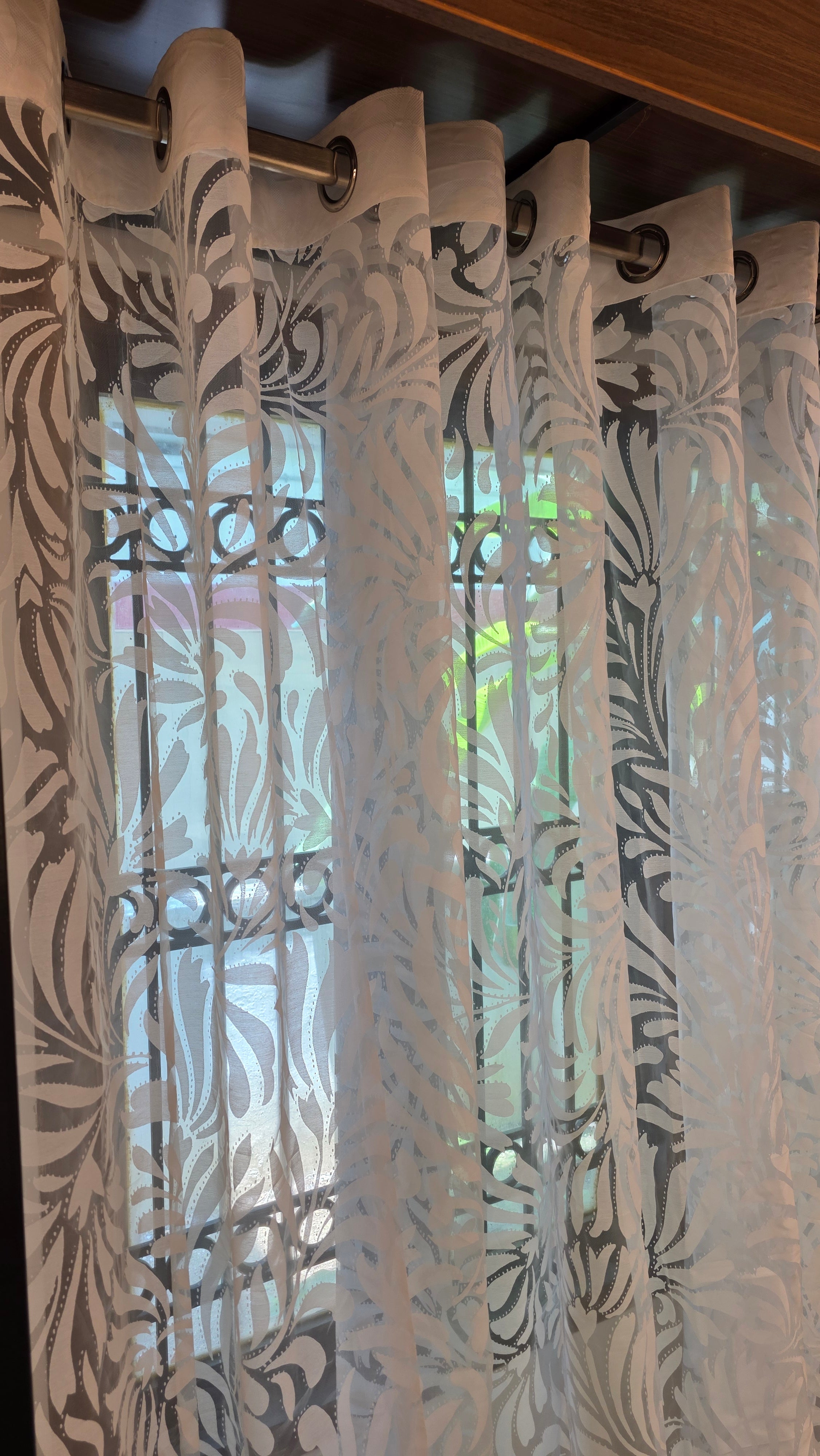 Sheer Curtains - 7 ft