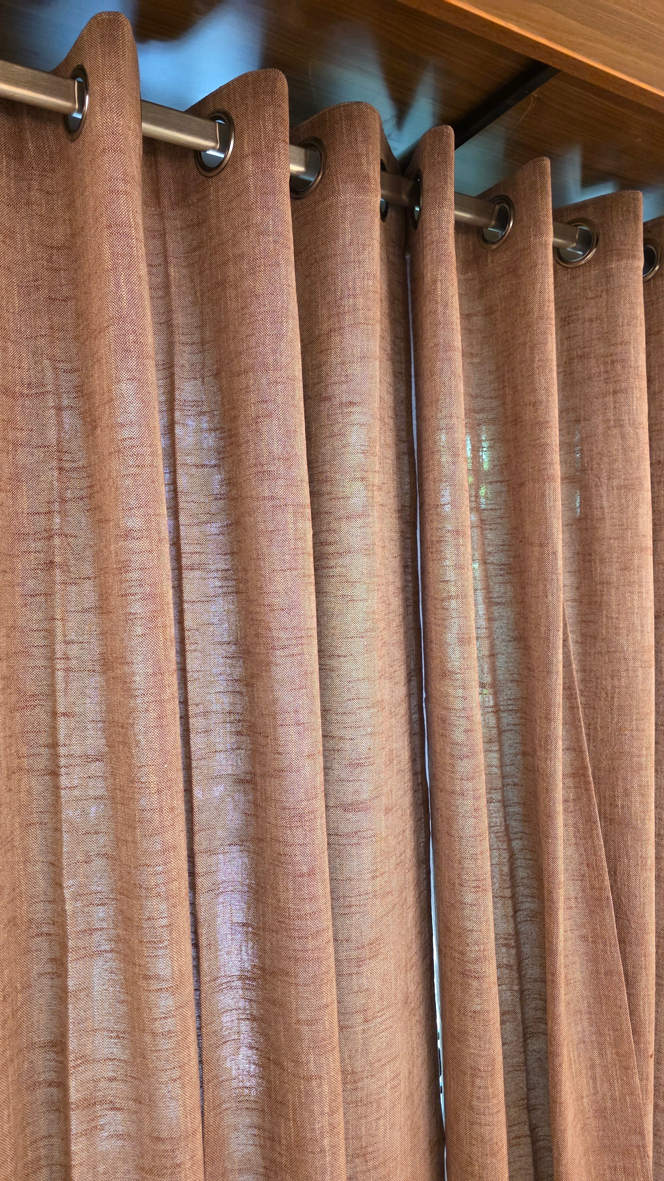 Cotton Curtains - 7 ft