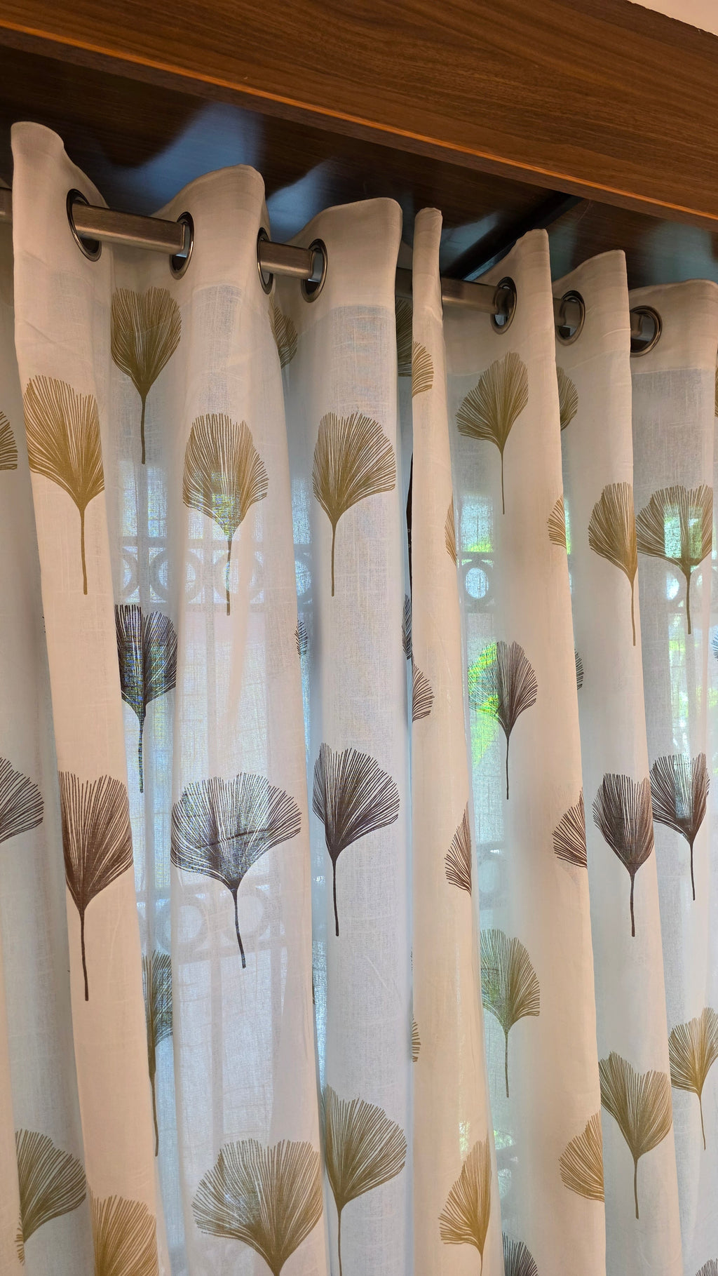 Cotton Curtains - 7 ft