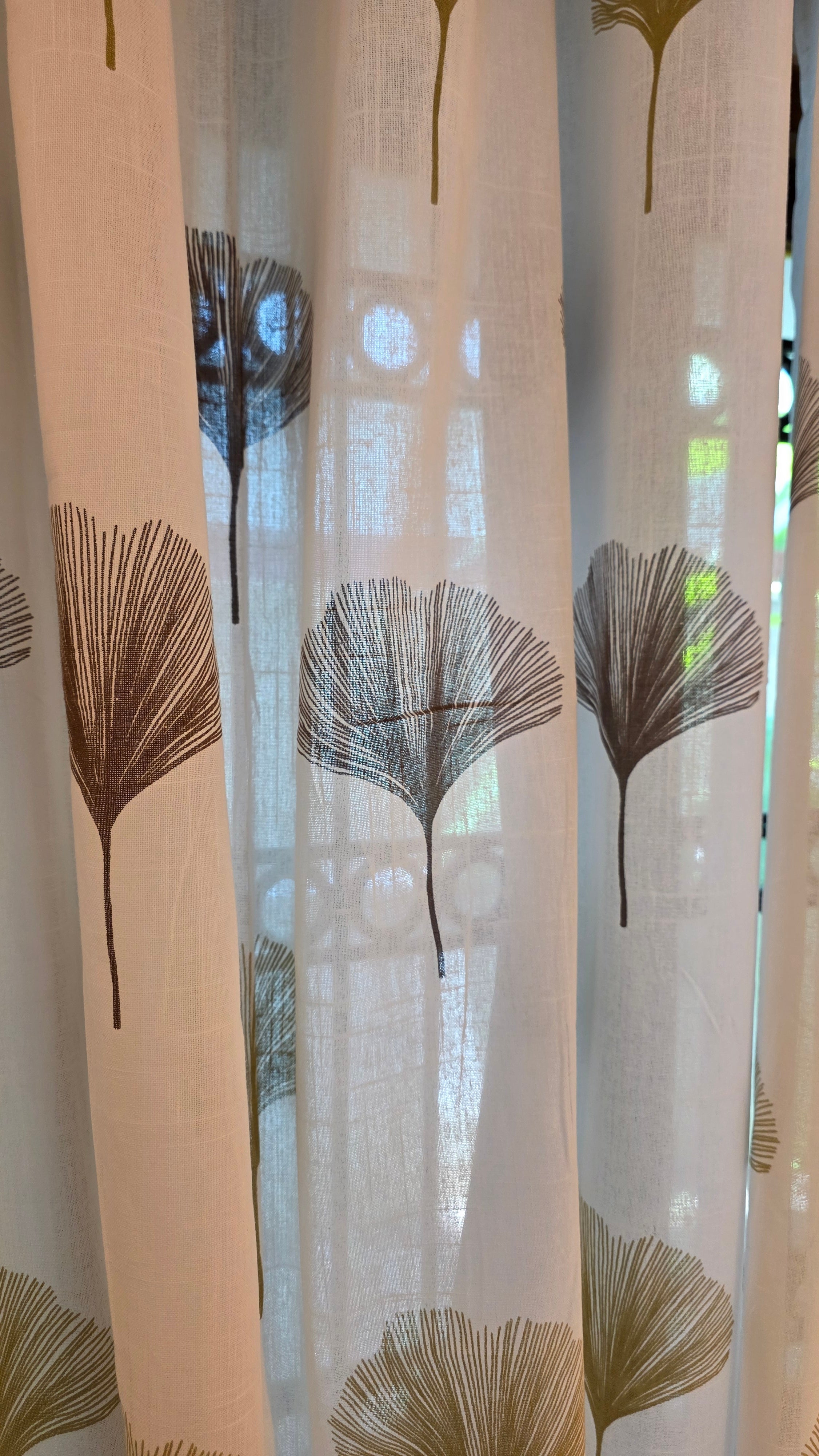 Cotton Curtains - 7 ft