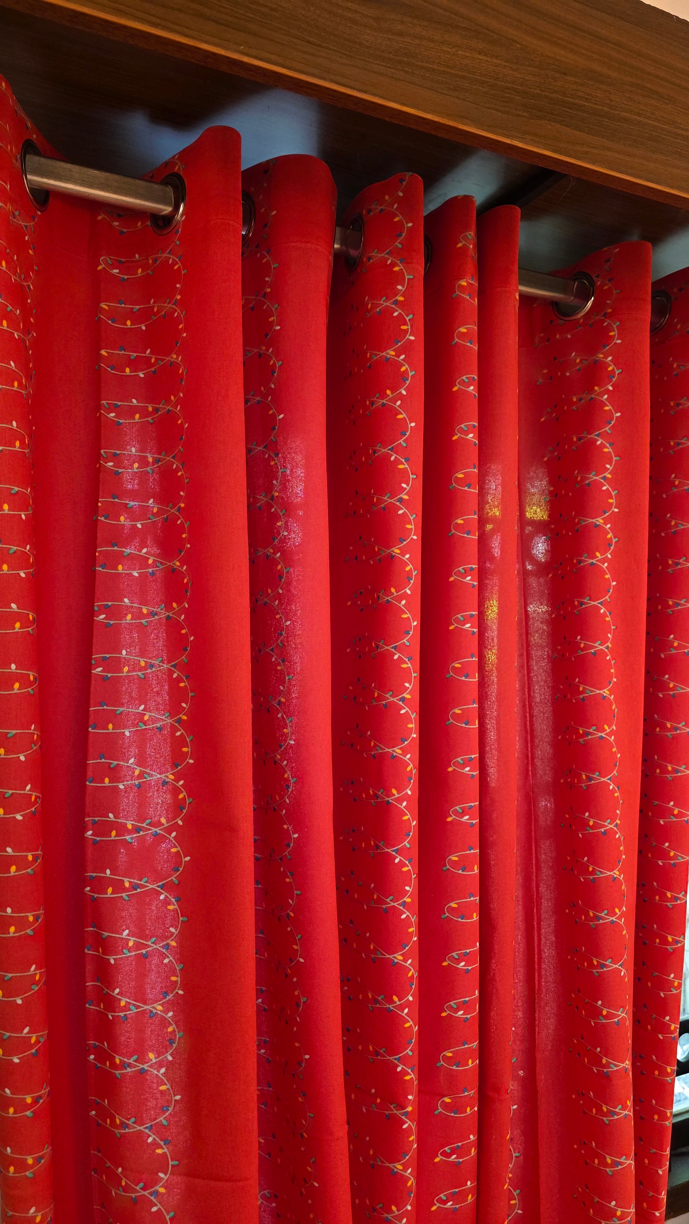Cotton Curtains - 7 ft
