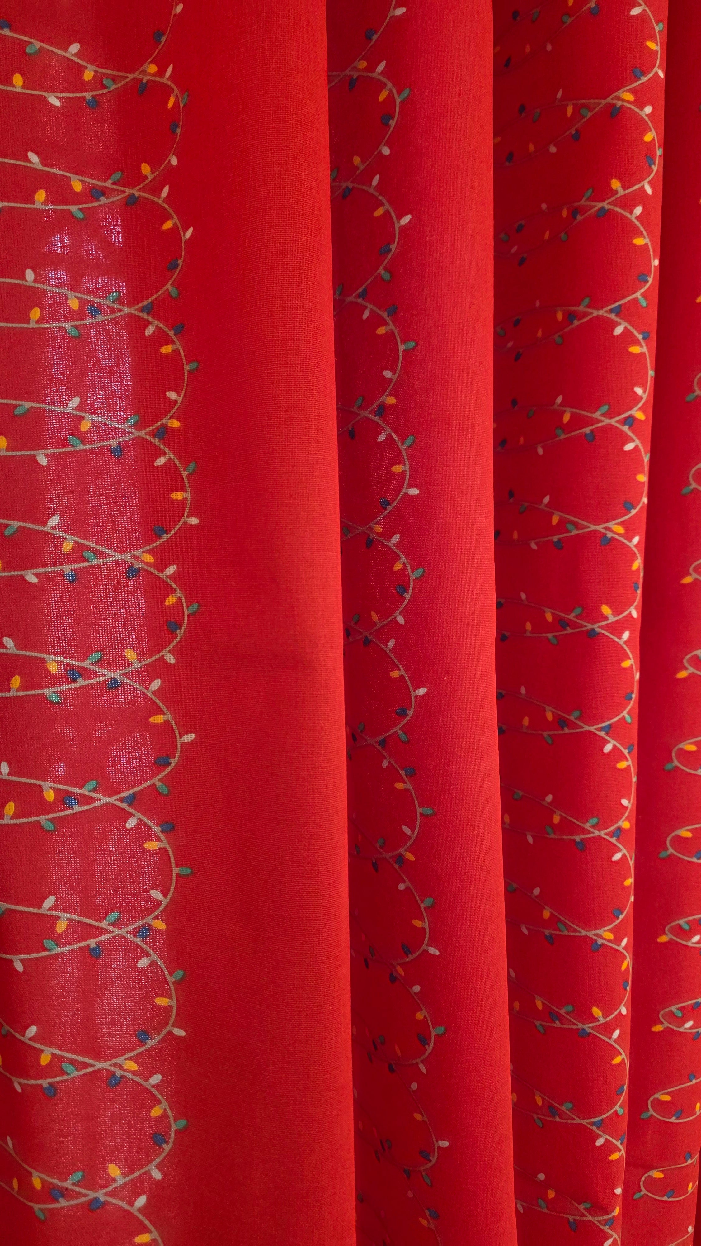 Cotton Curtains - 7 ft