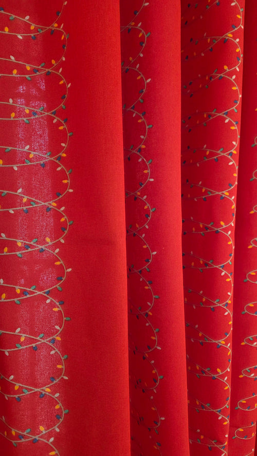 Cotton Curtains - 7 ft