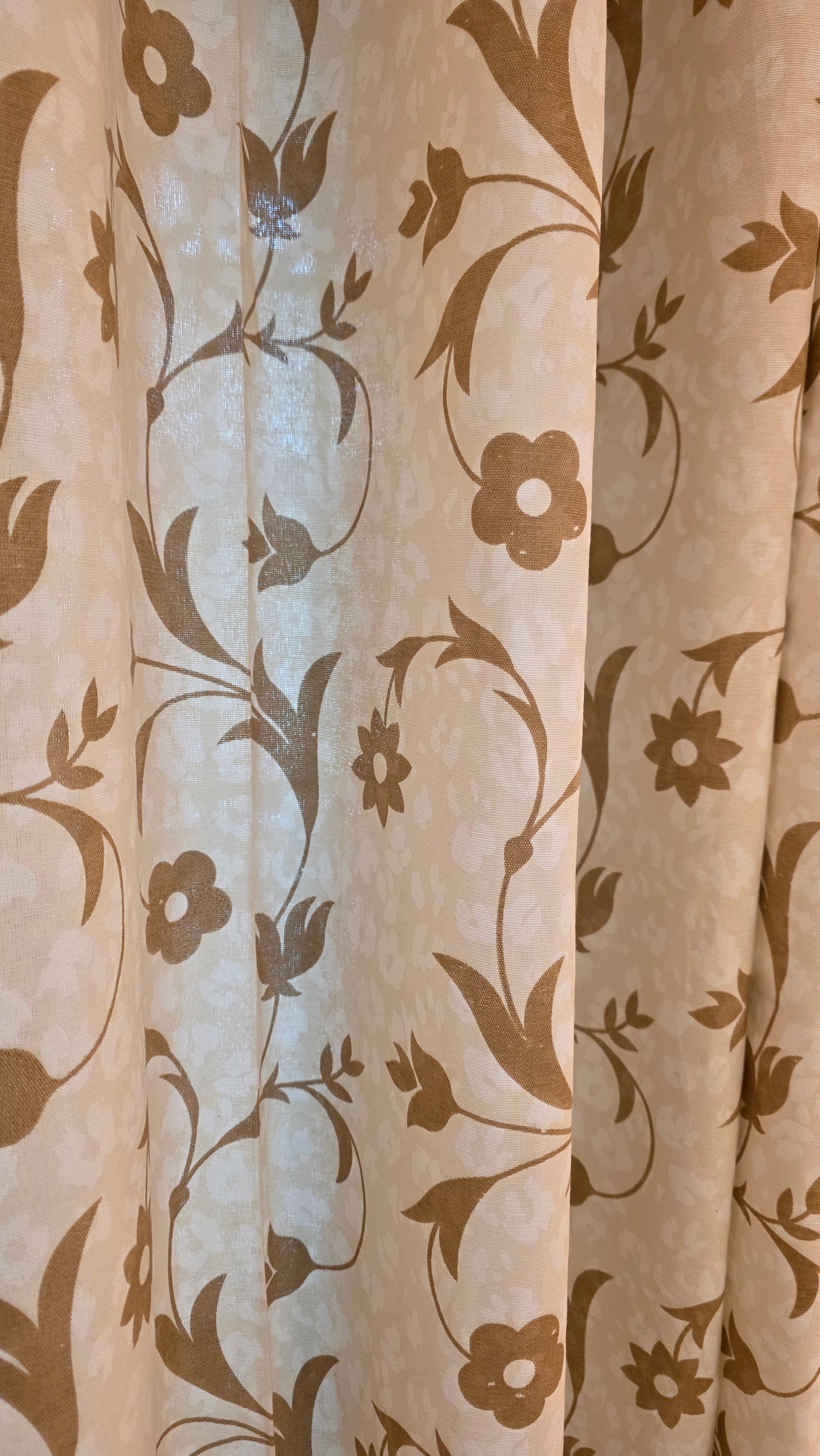 Cotton Curtains - 7 ft