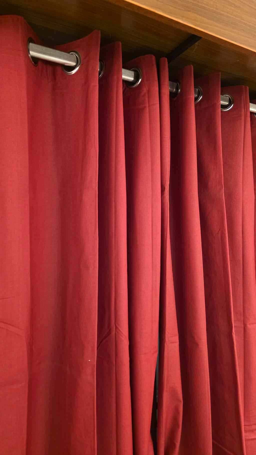 Solid Curtains - 7 ft