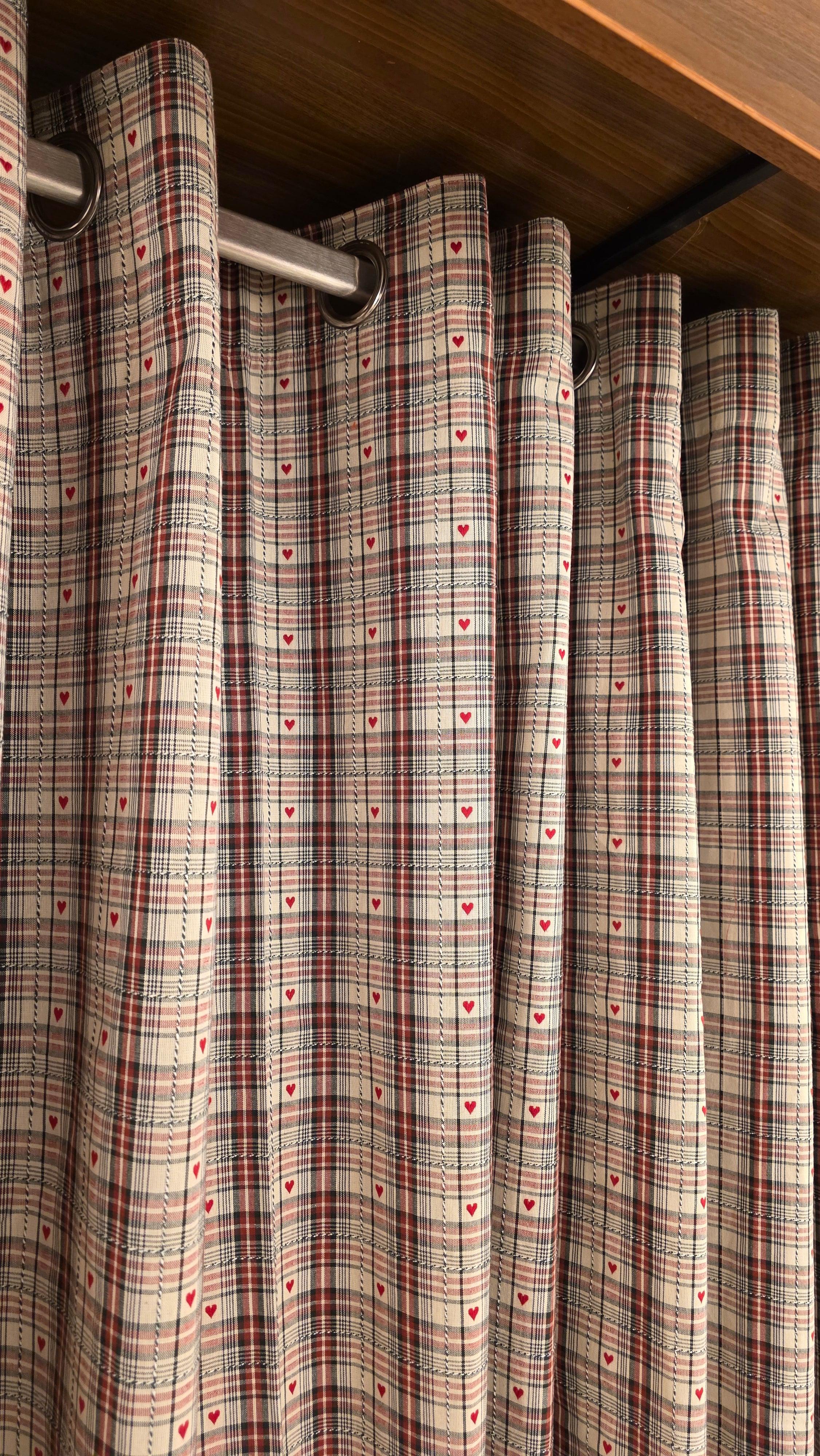 Cotton Curtains - 7 ft