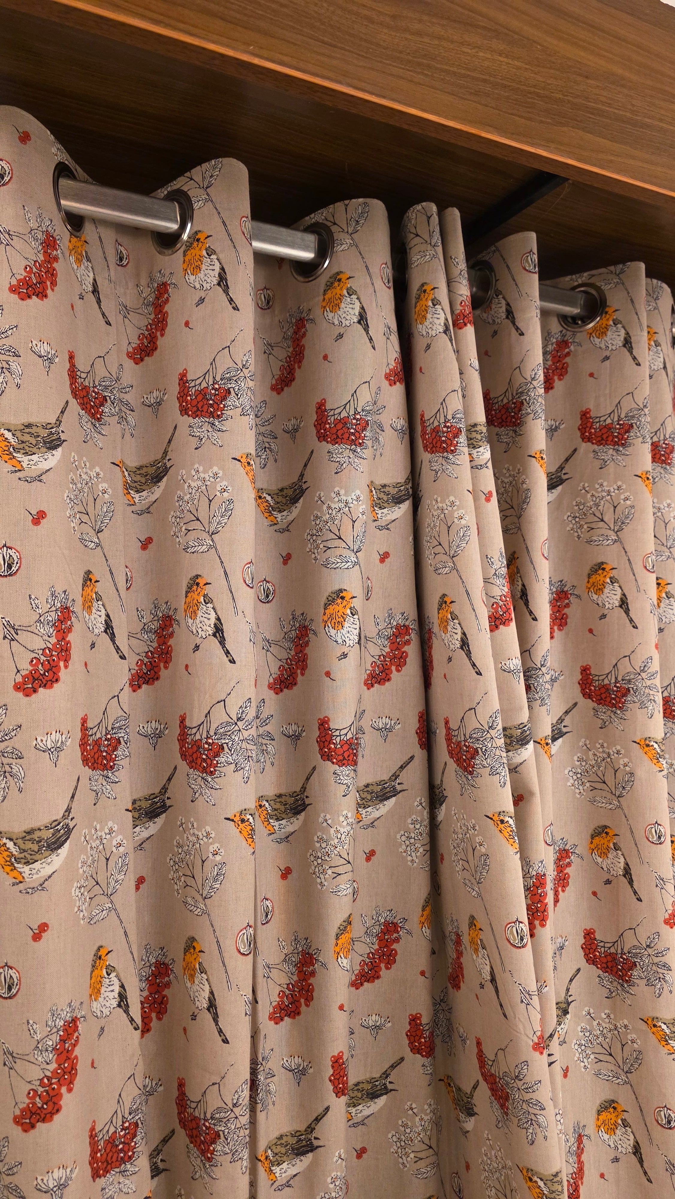 Cotton Curtains - 7 ft
