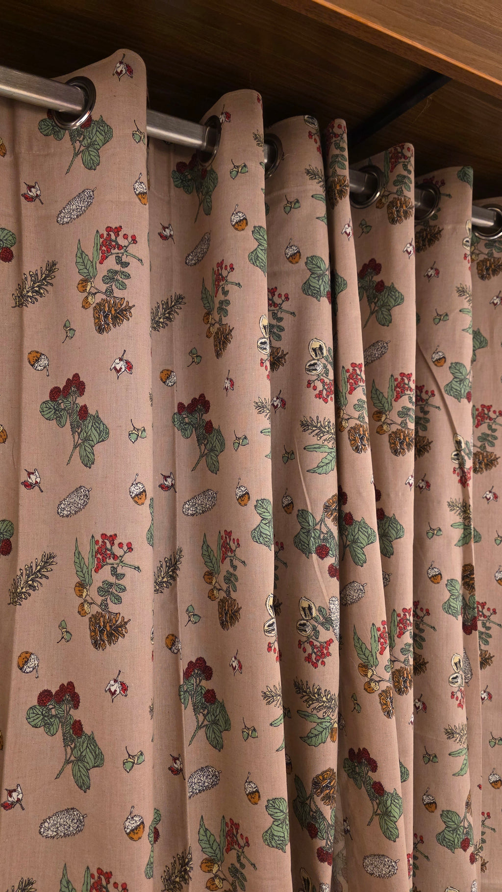 Cotton Curtains - 7 ft