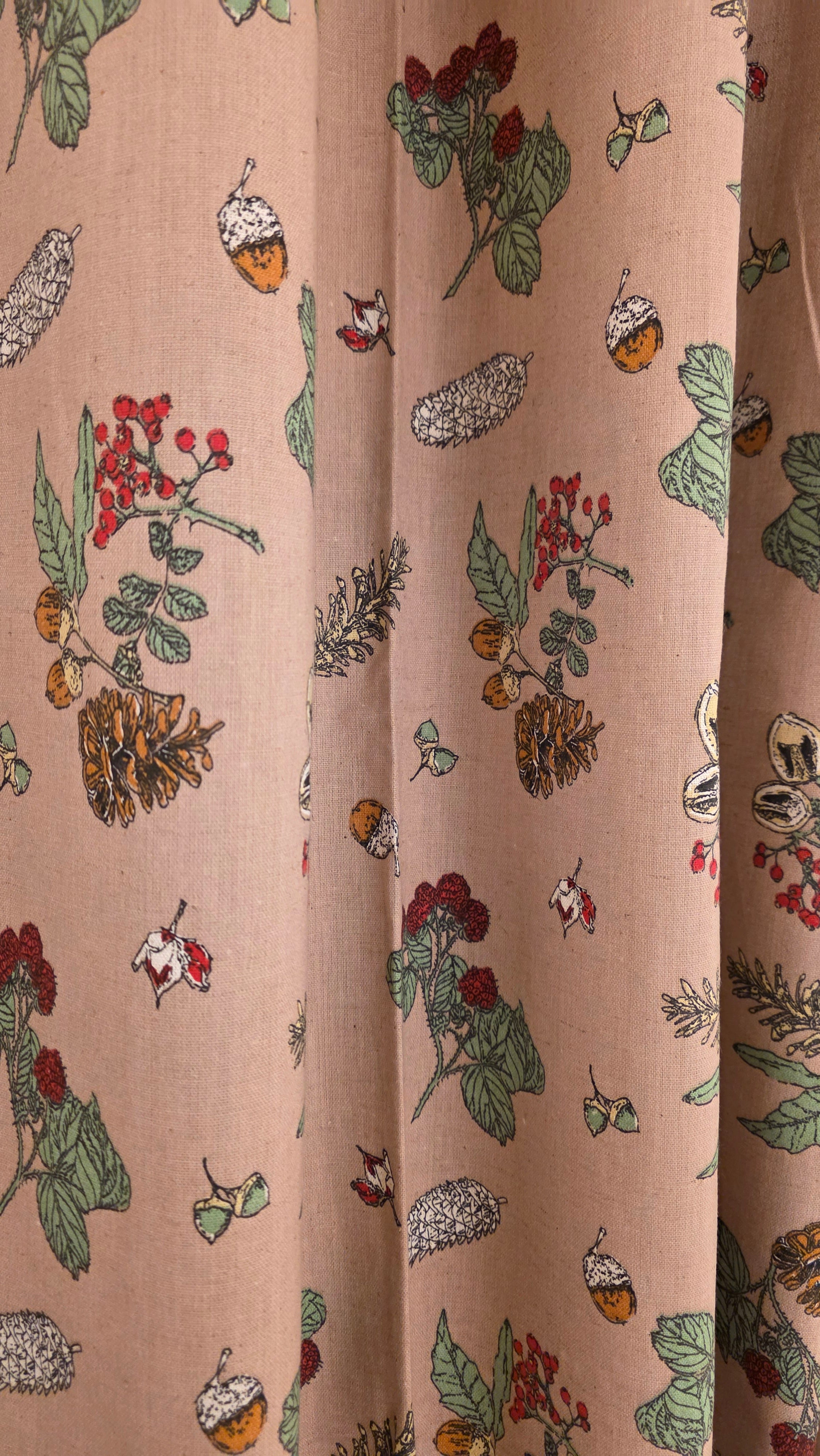 Cotton Curtains - 7 ft