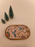 Wooden Serving Tray with Resin Finish