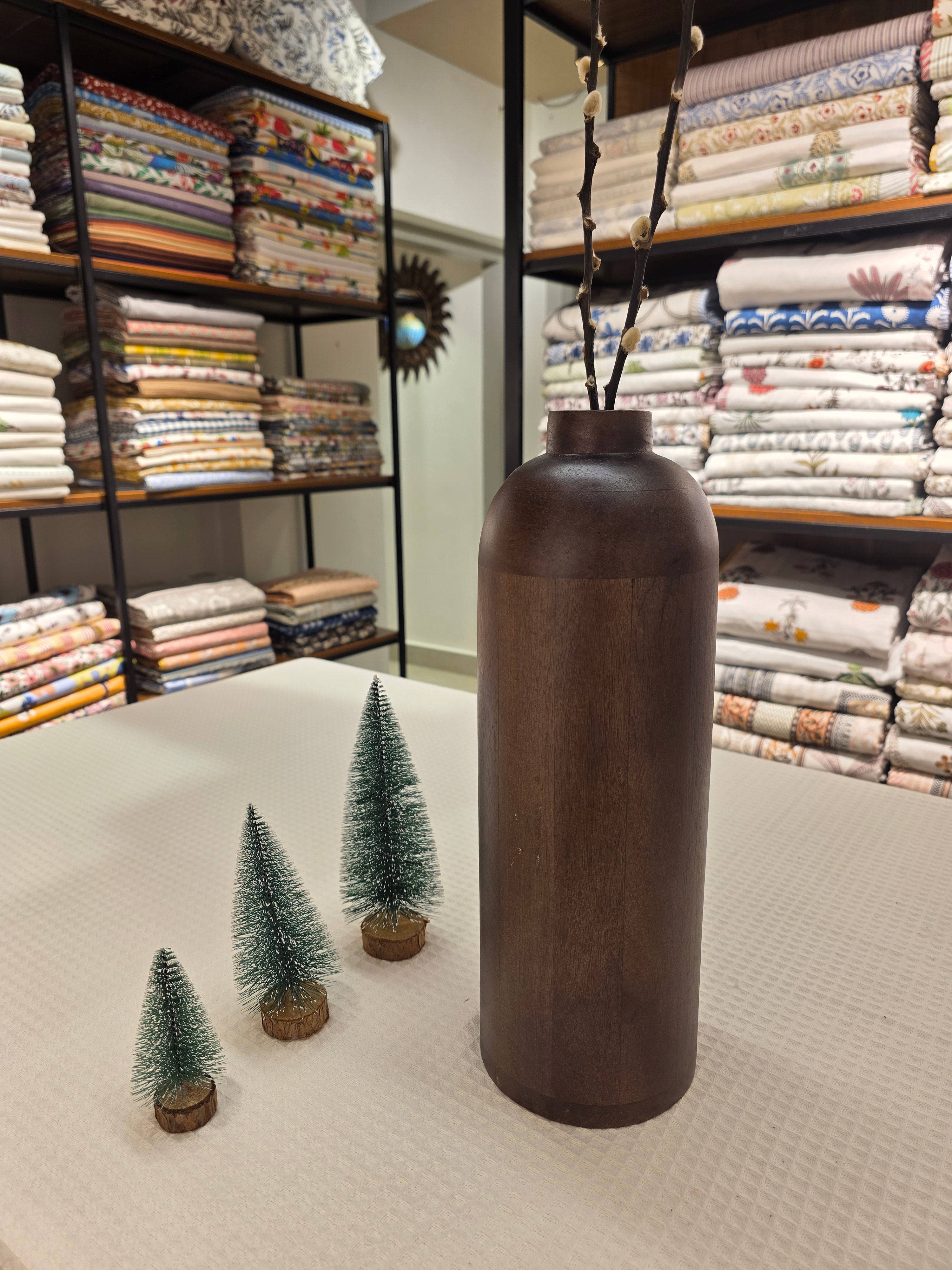 Wooden Vase