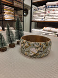 Wooden Bowl with Resin Finish