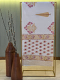 Pure Cotton Hand Block Print Bath Towel