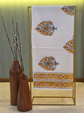 Pure Cotton Hand Block Print Bath Towel