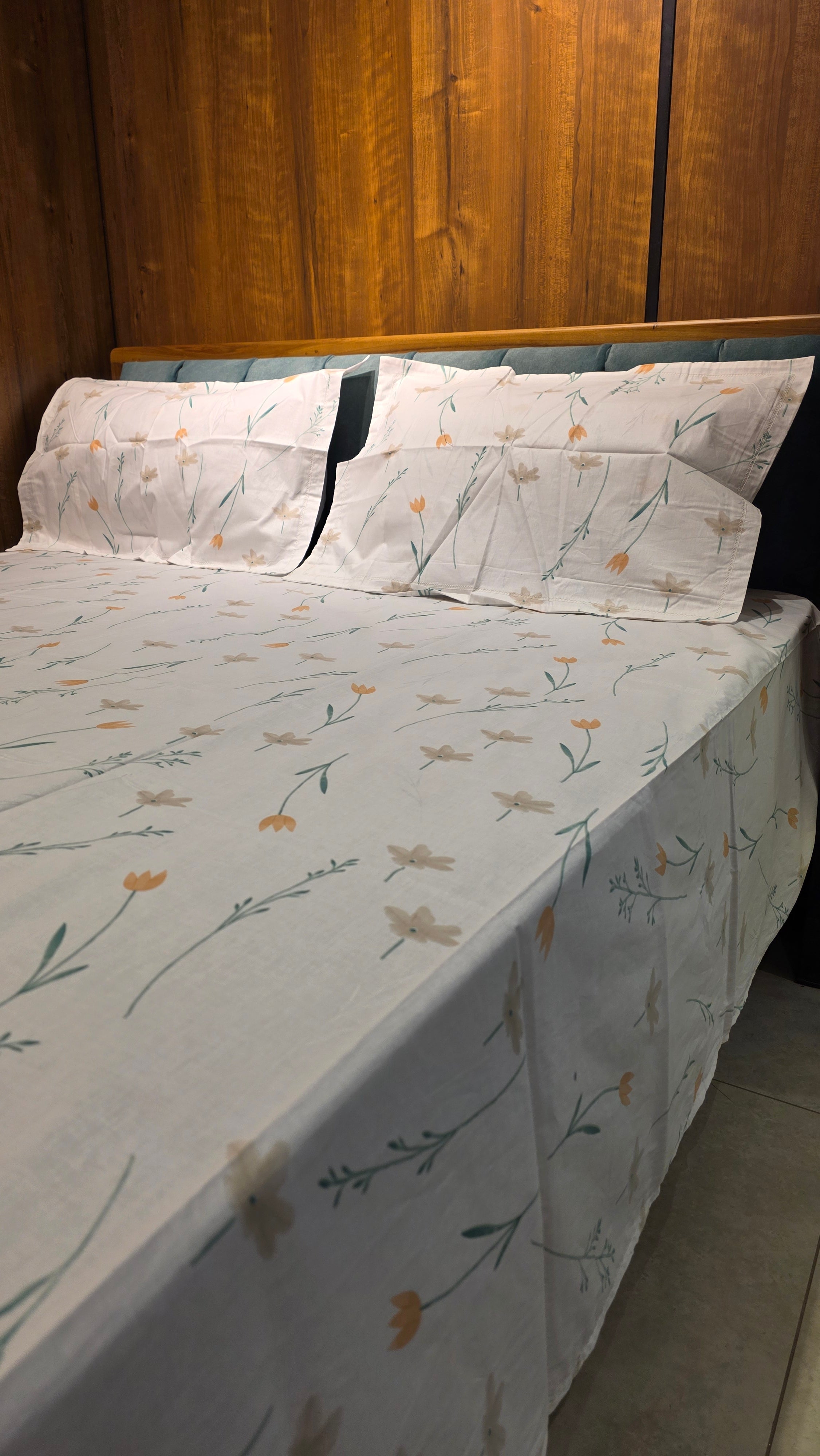 Soft Cotton Super King Bedsheet