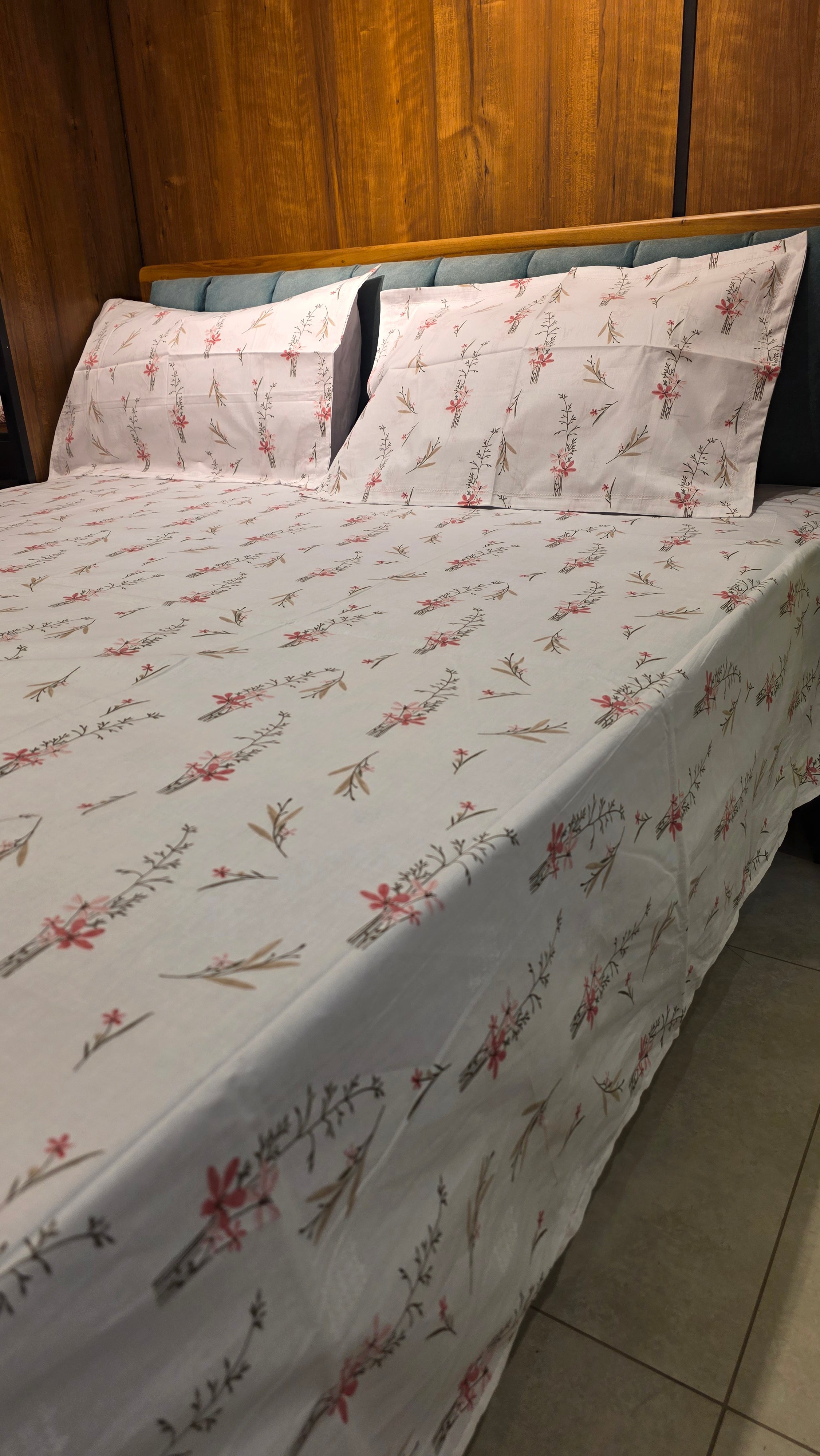 Soft Cotton Super King Bedsheet