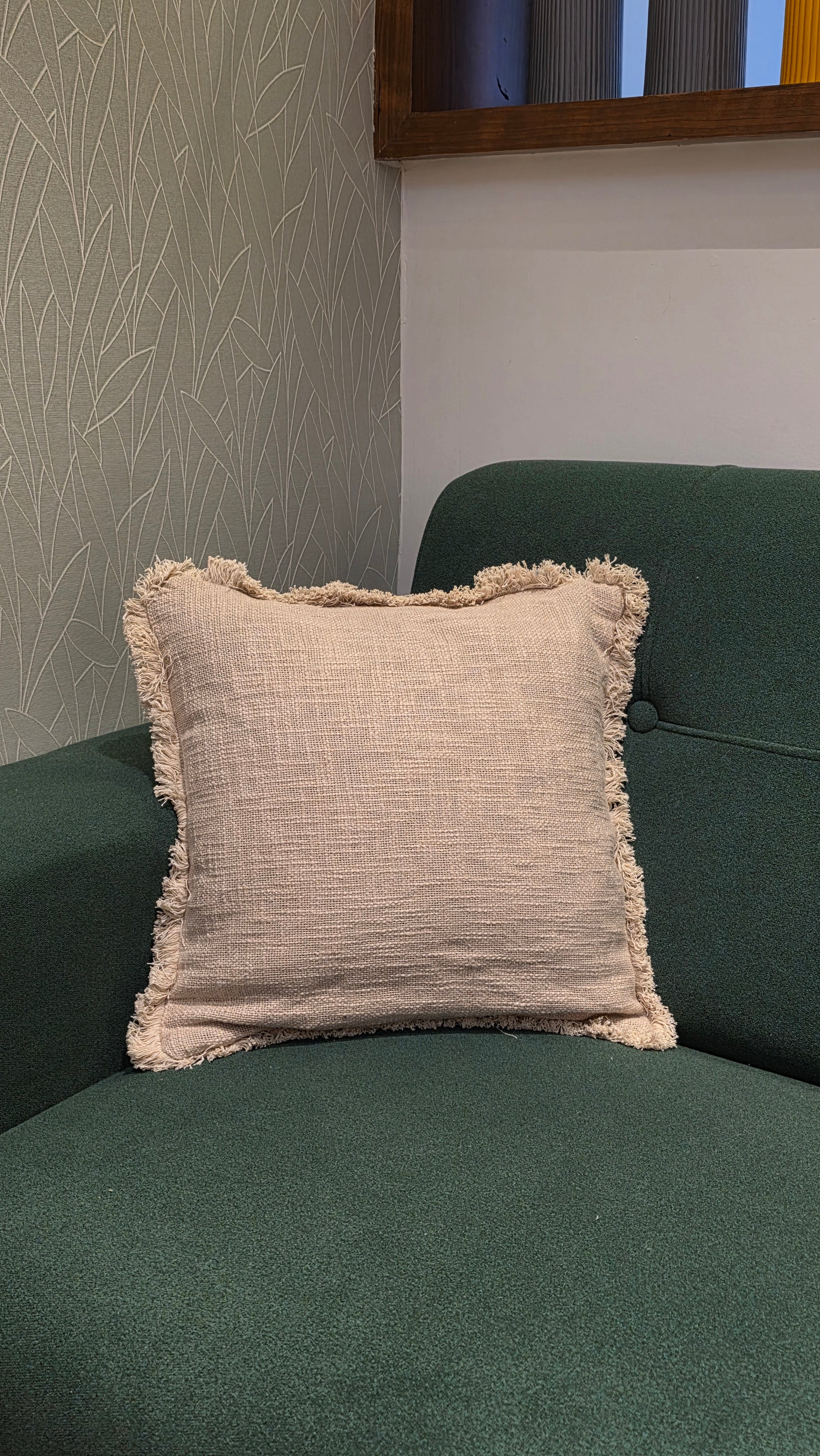 Jute Cushion Cover – 16 x 16 inches