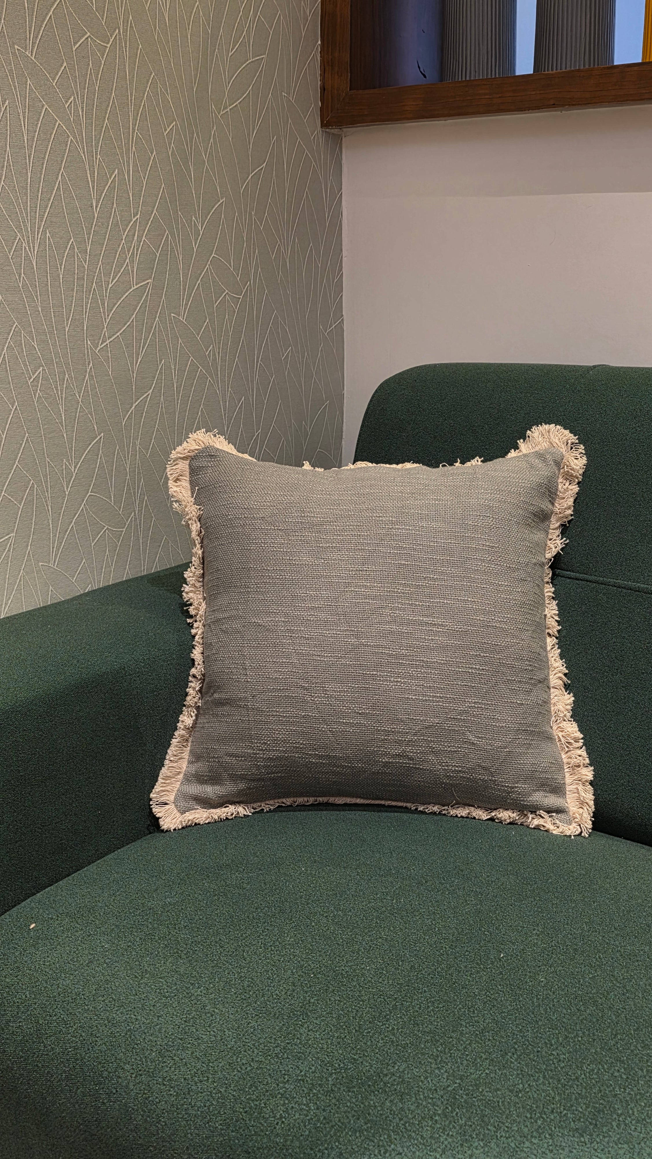Jute Cushion Cover – 16 x 16 inches