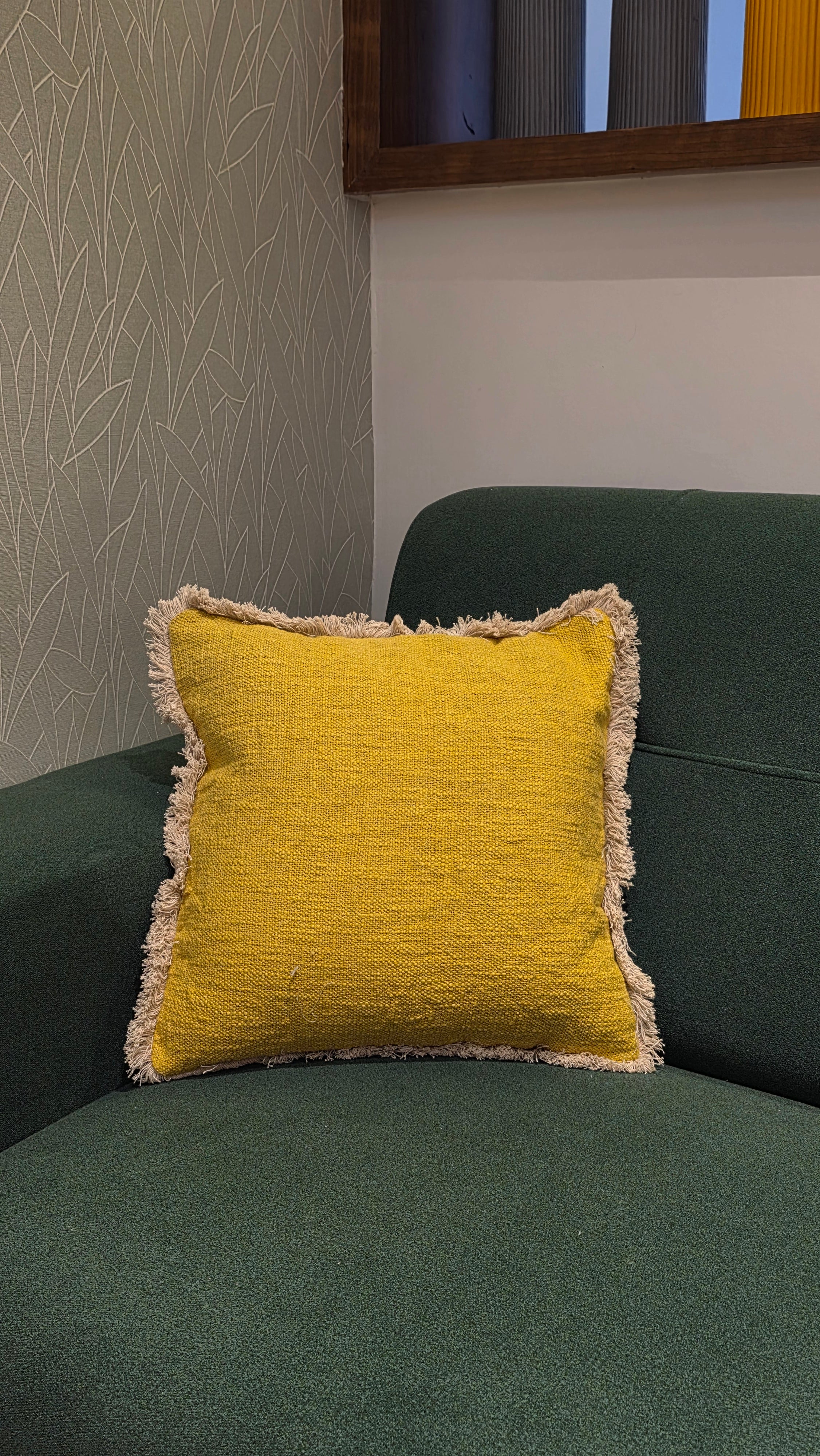 Jute Cushion Cover – 16 x 16 inches
