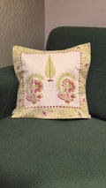 Hand Block Cushion Cover – 16 x 16 inches