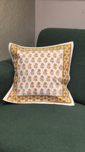Hand Block Cushion Cover – 16 x 16 inches