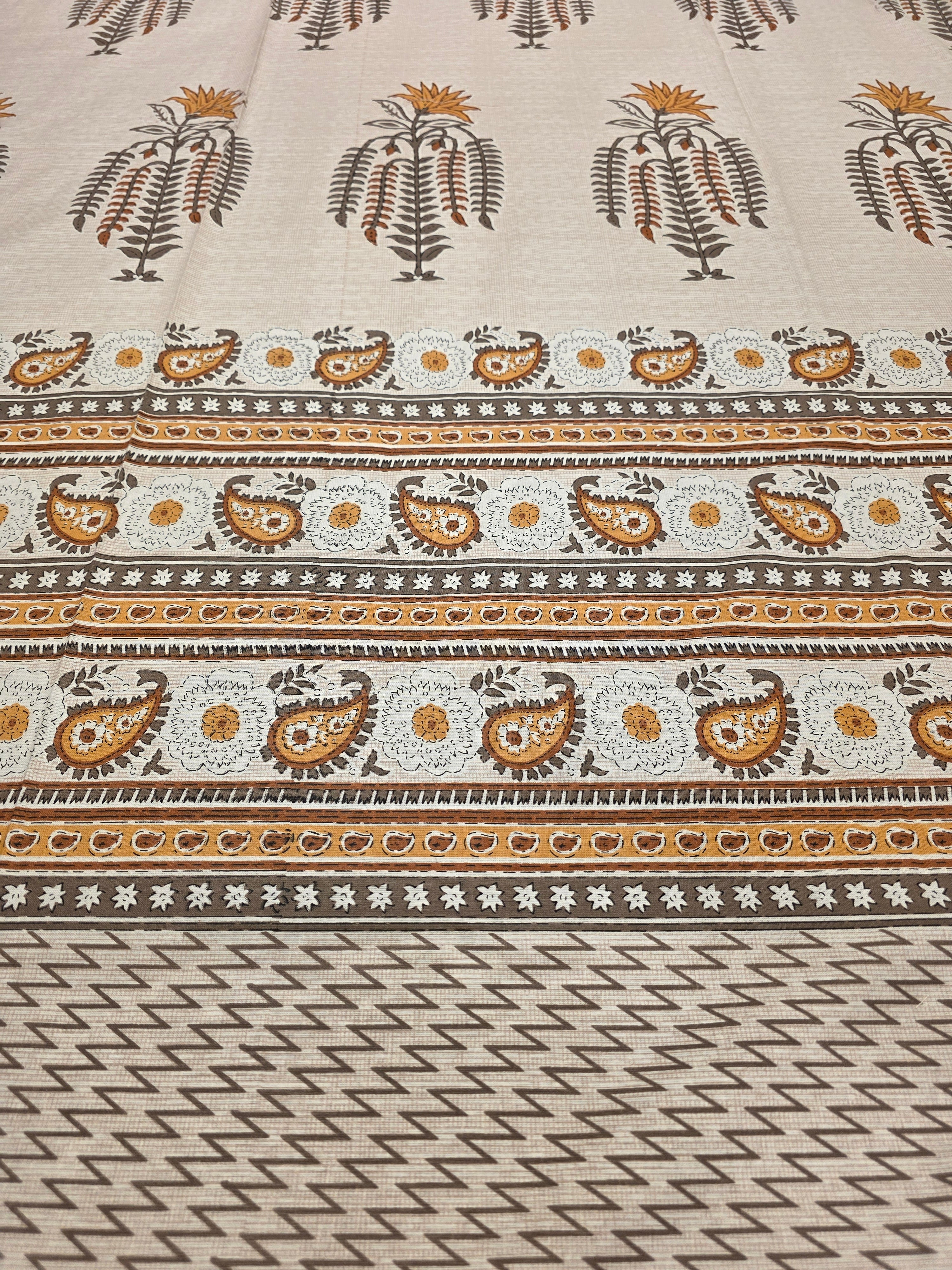 Cotton Double Bedsheet Set