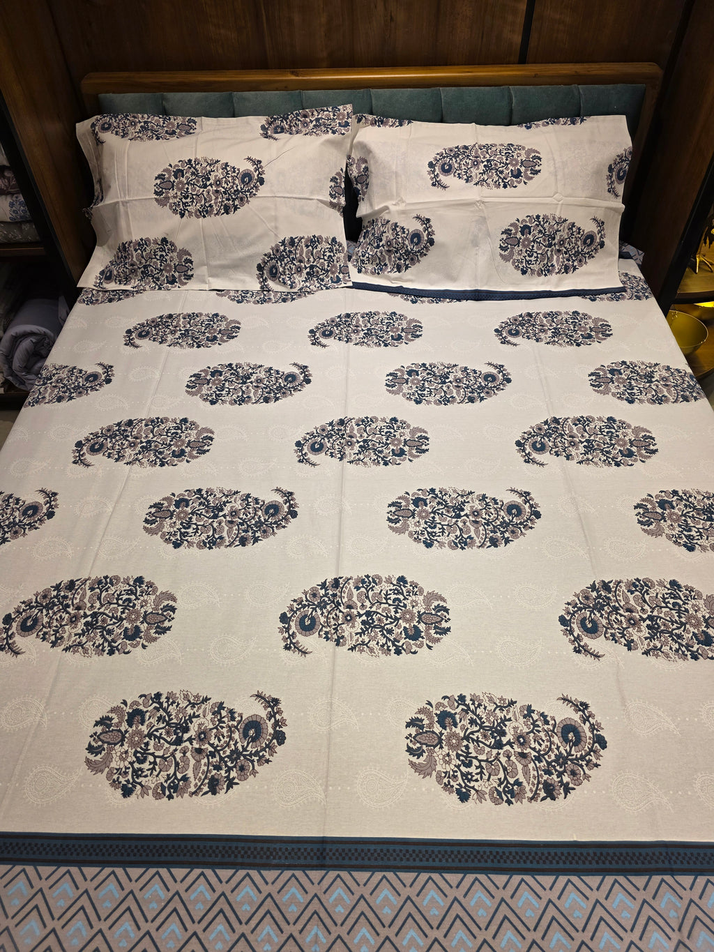 Cotton Double Bedsheet Set