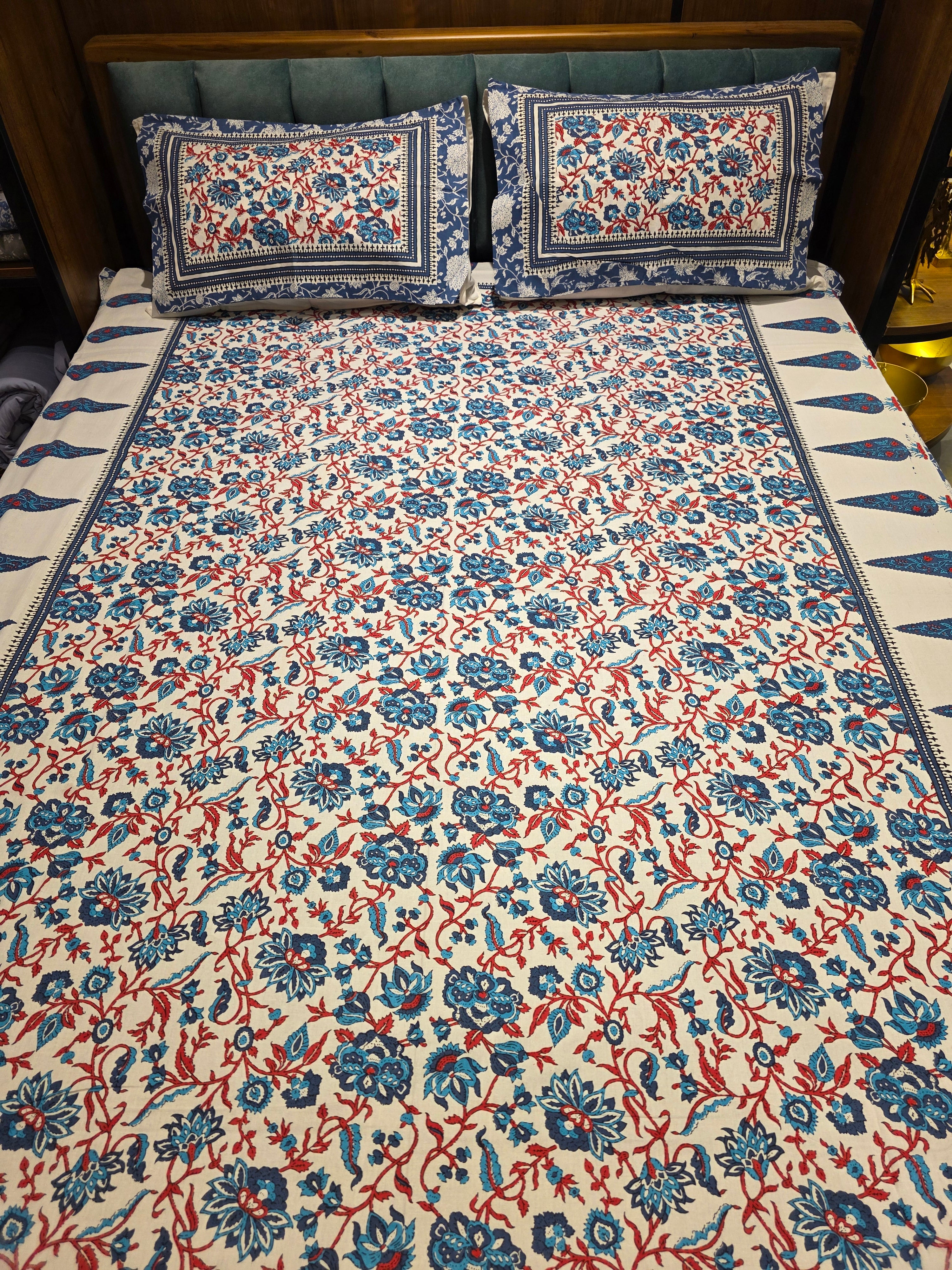 Cotton Double Bedsheet Set