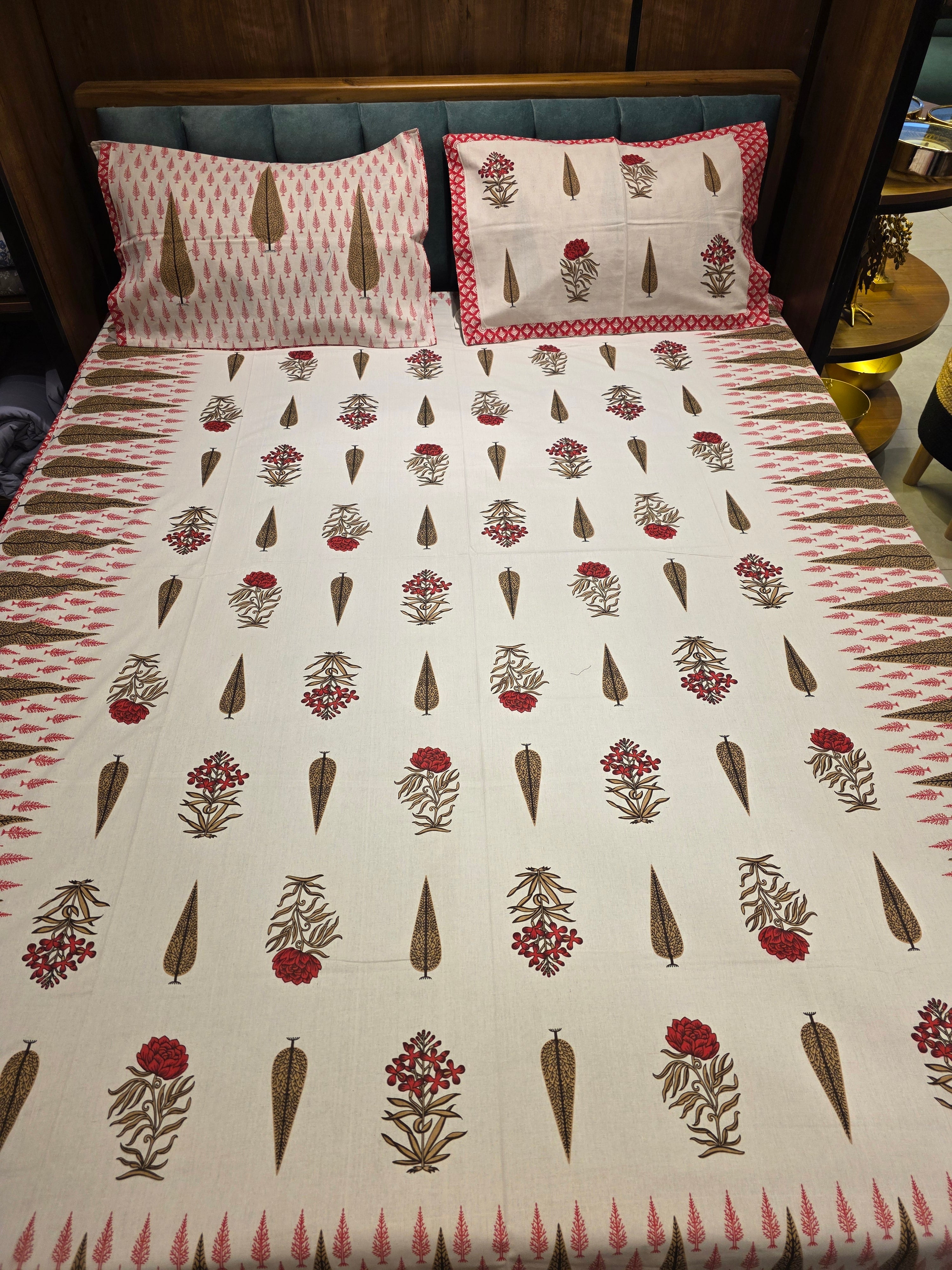 Cotton Double Bedsheet Set