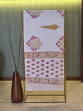 Pure Cotton Hand Block Print Bath Towel