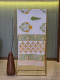Pure Cotton Hand Block Print Bath Towel