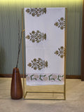 Pure Cotton Hand Block Print Bath Towel